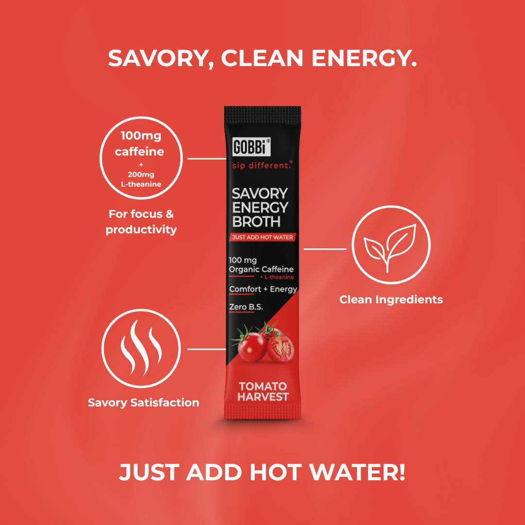 Savory Energy Broth Variety Pack - 10 Or 20 Pack
