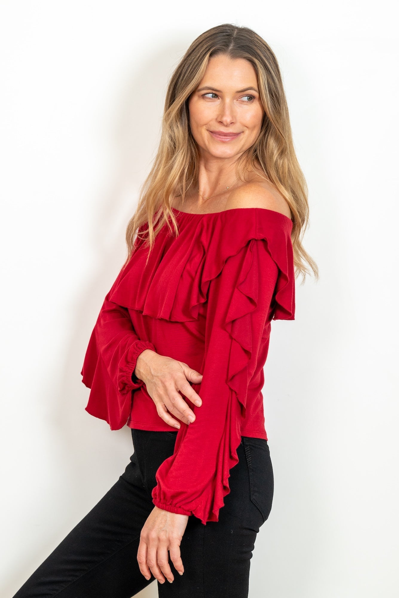 Vixen Long Sleeve Blouse with Light Hug®