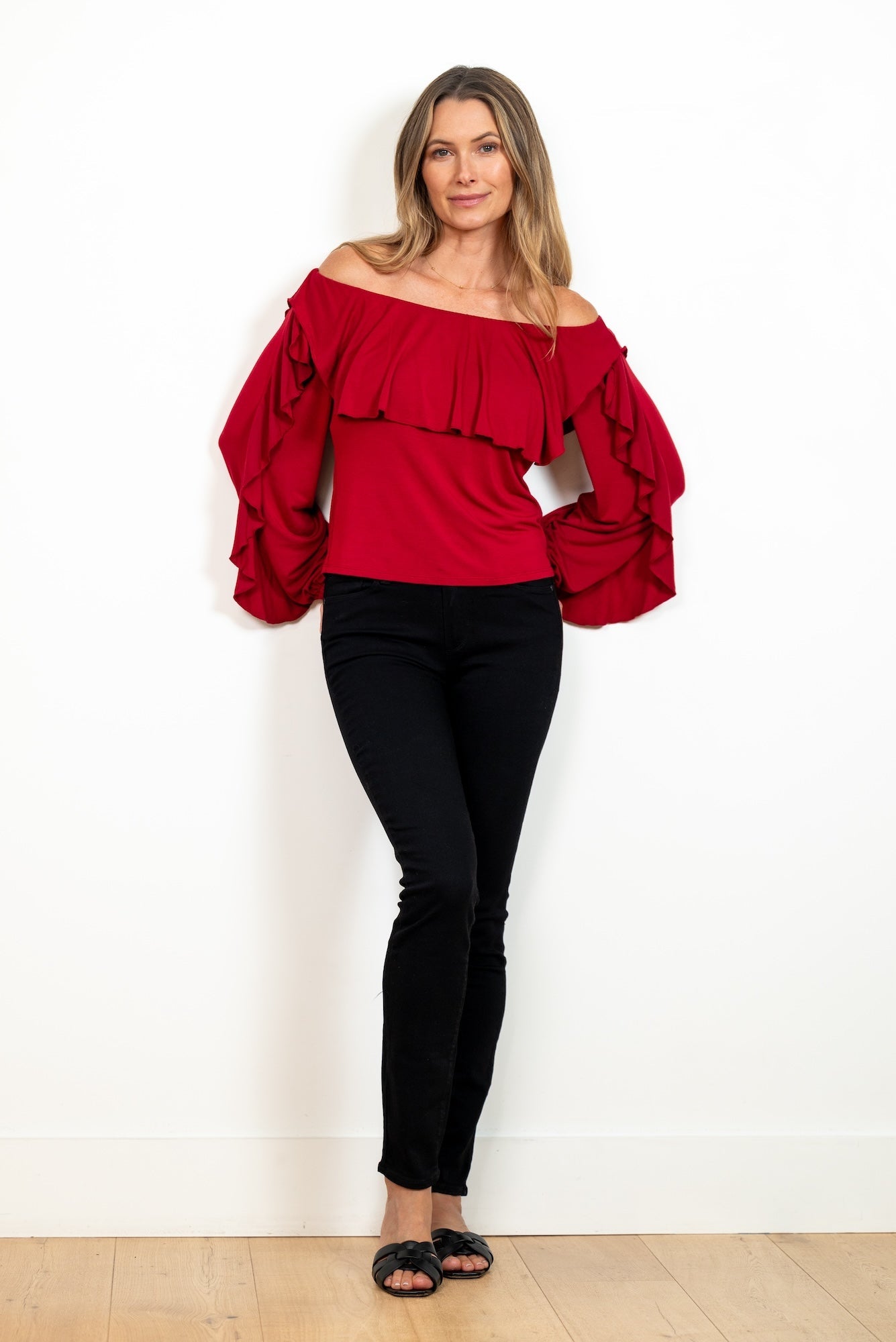 Vixen Long Sleeve Blouse with Light Hug®
