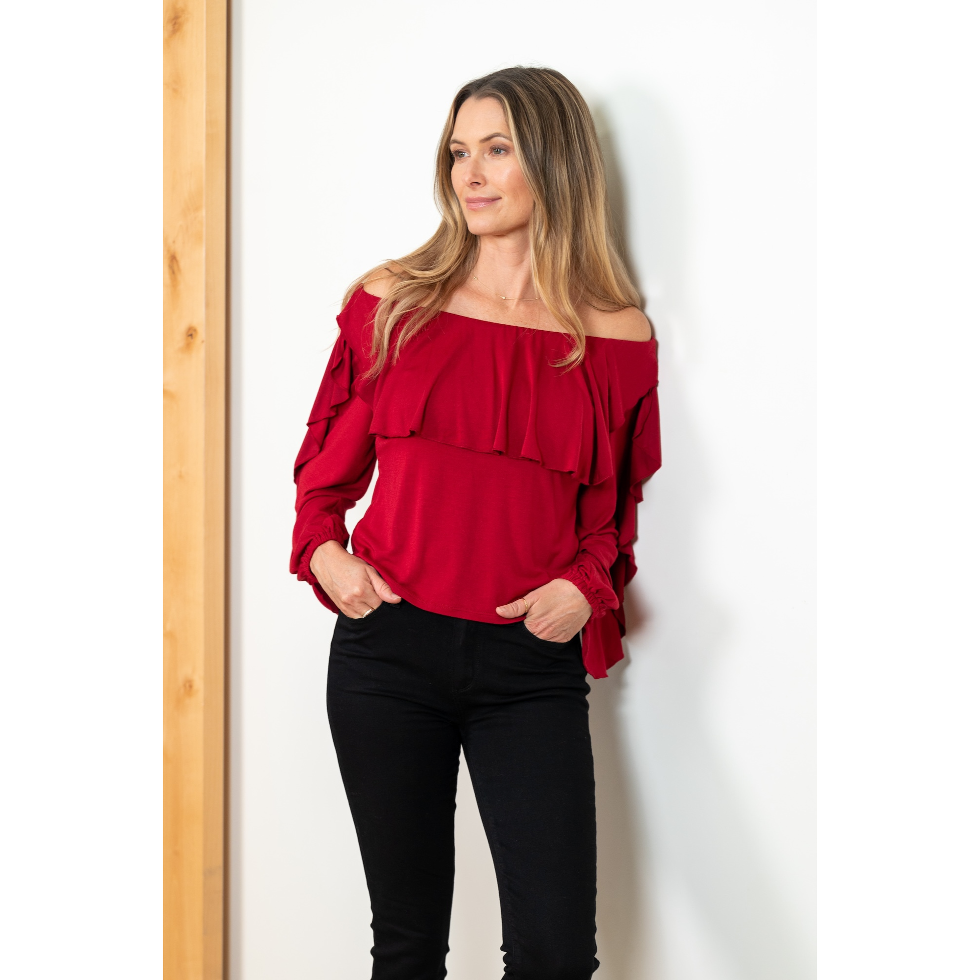 Vixen Long Sleeve Blouse with Light Hug®