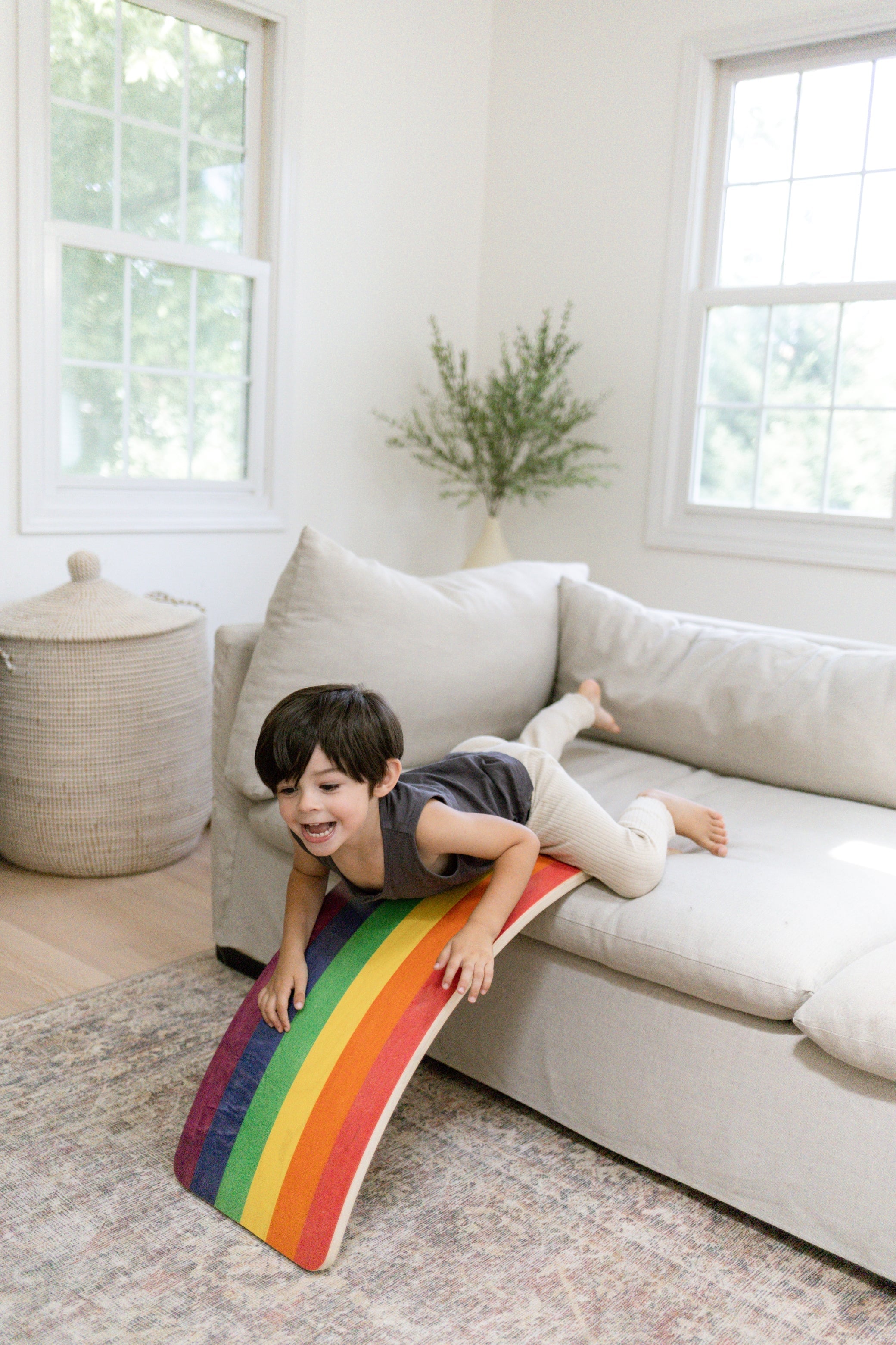 Handcrafted Montessori Wobble Board