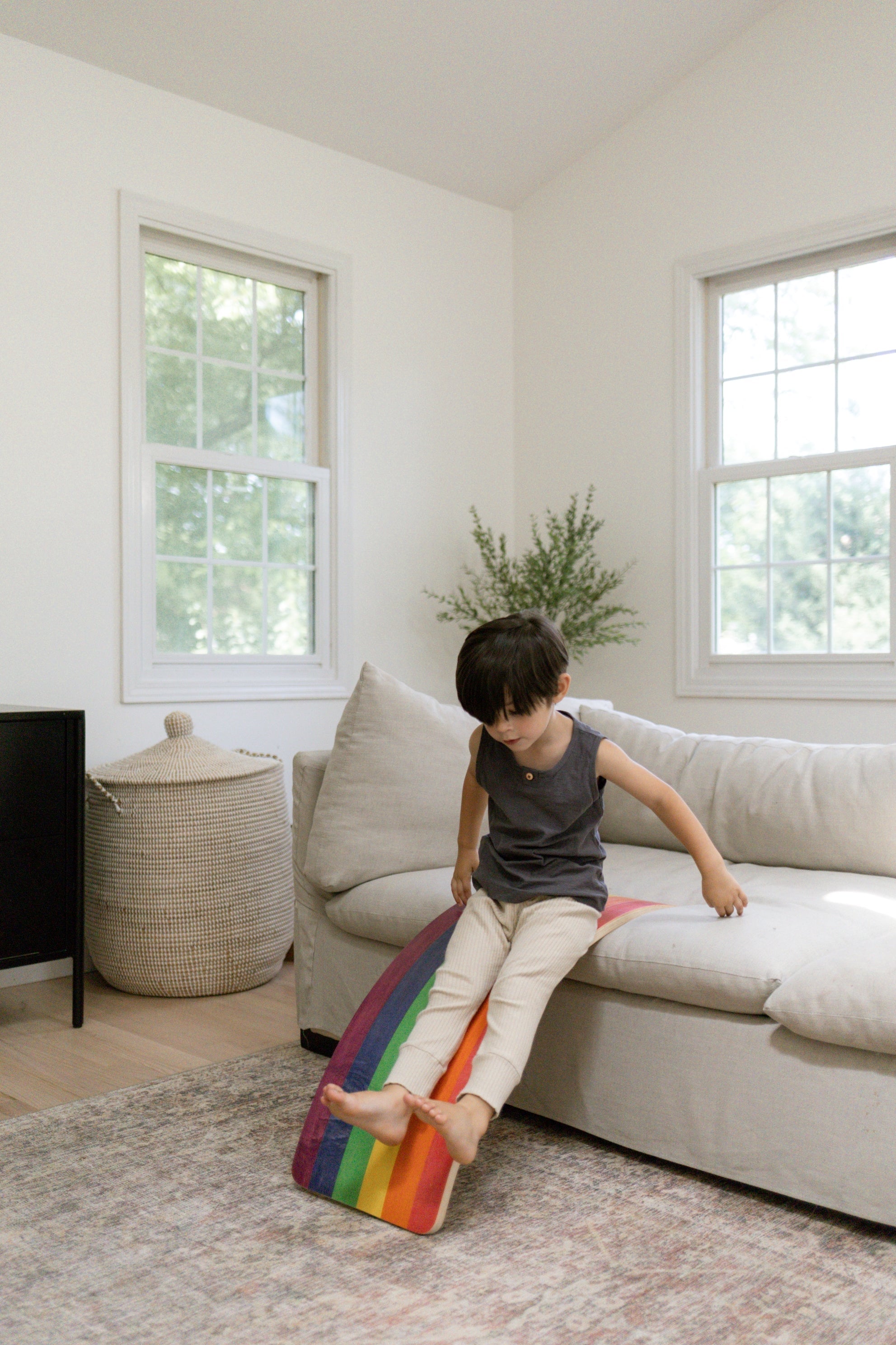 Handcrafted Montessori Wobble Board