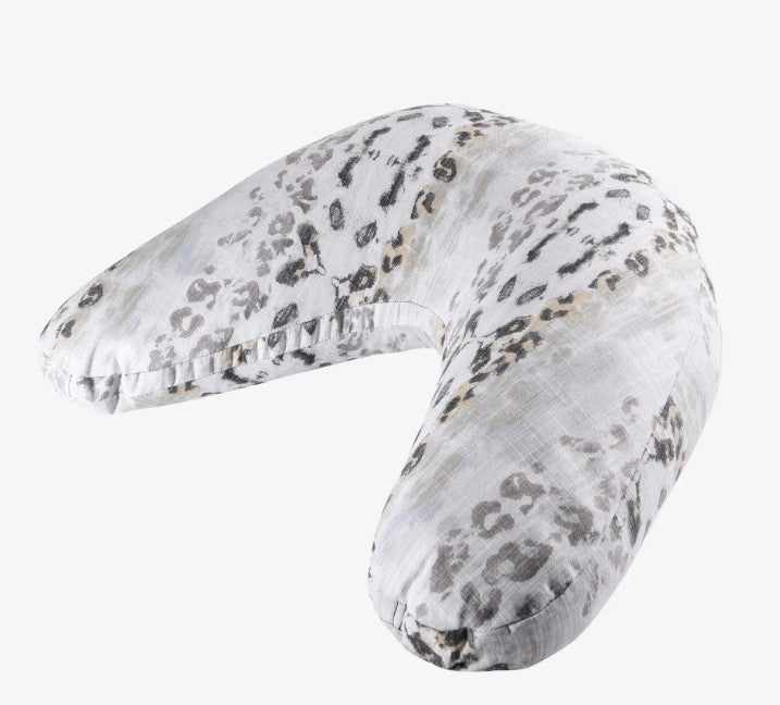 V-Shaped Meditation Cushion - Natural Materials