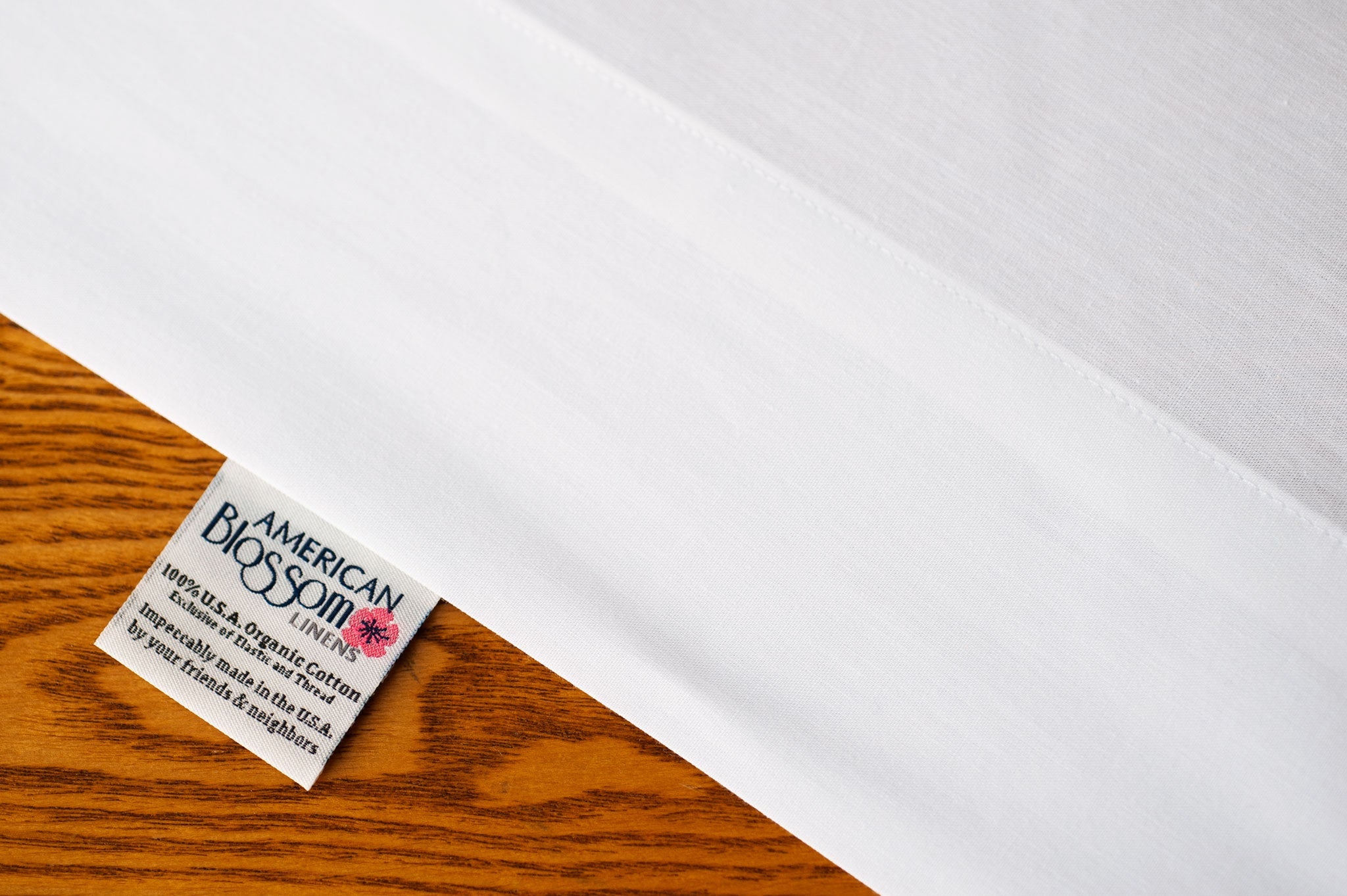USA Cotton Pillowcases - Natural Percale