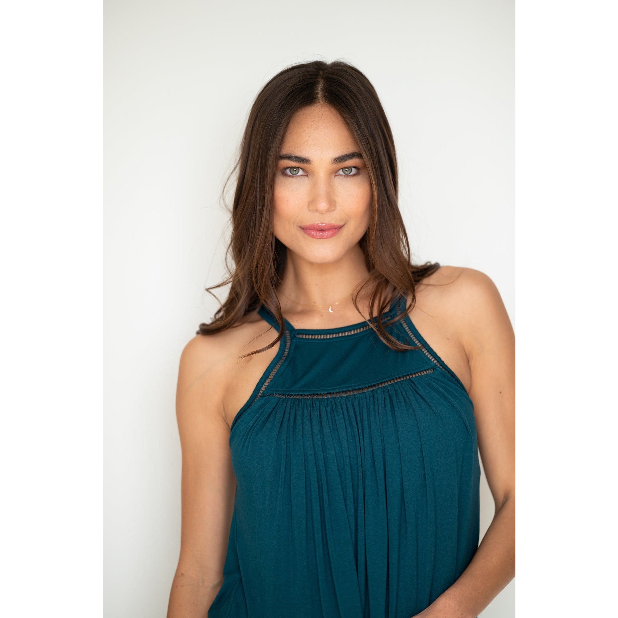 Wine Down Racerback Top with Light Hug Bra-Free Shelf