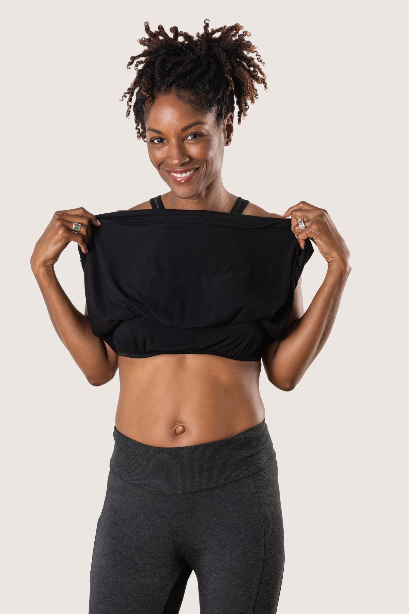 Wine Down Racerback Top with Light Hug Bra-Free Shelf