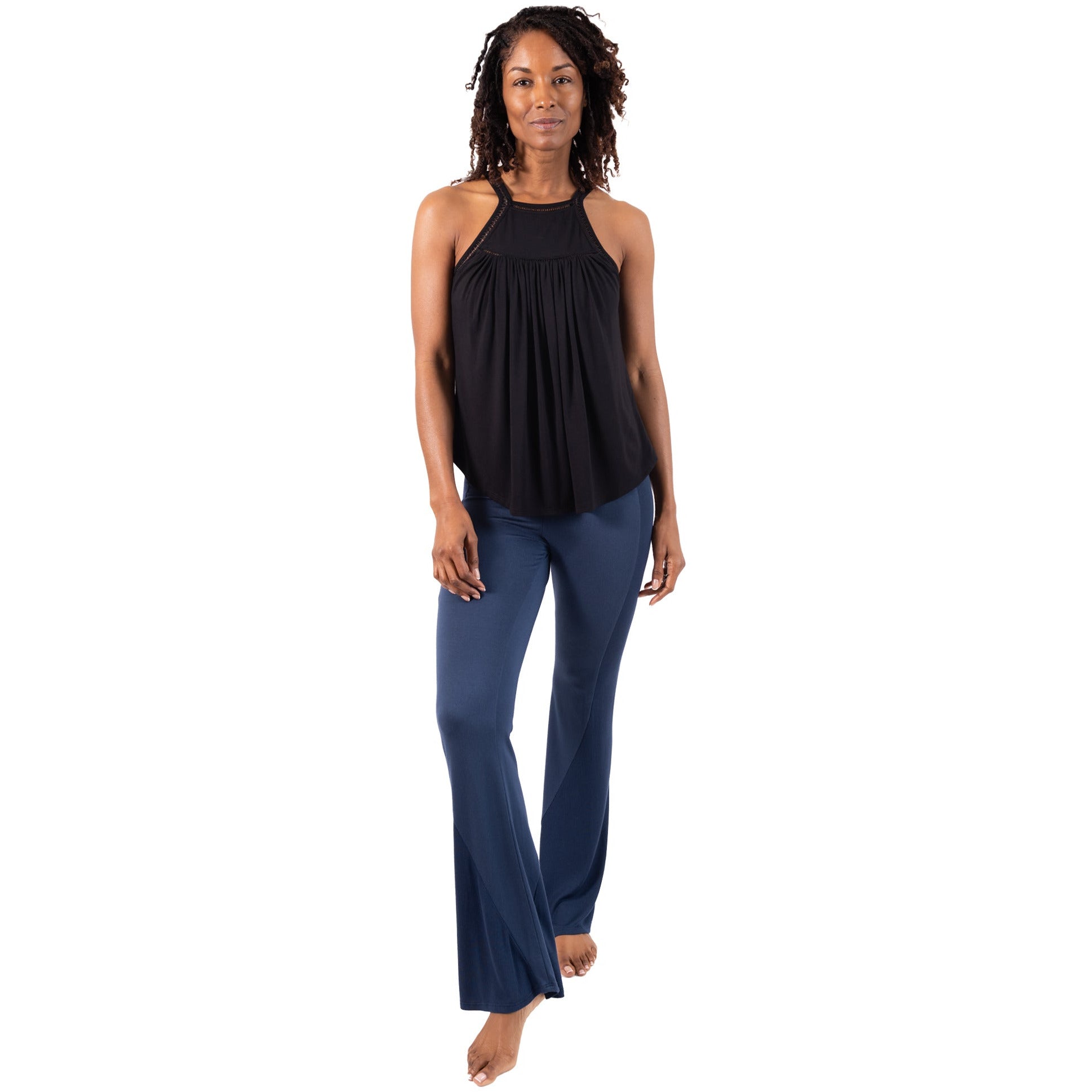 Wine Down Racerback Top with Light Hug Bra-Free Shelf