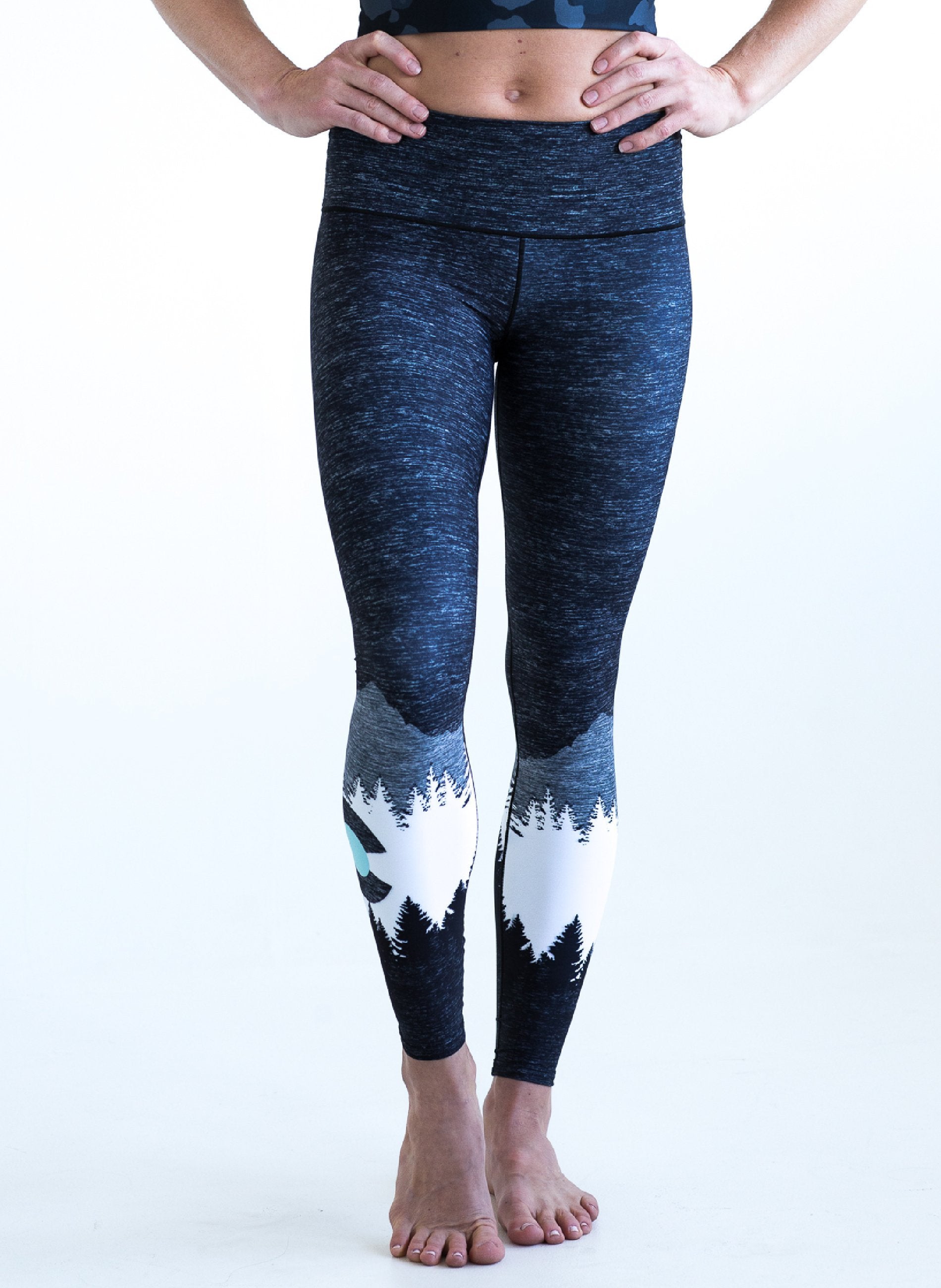 Eco-Friendly Soft Active Leggings - Made In Denver