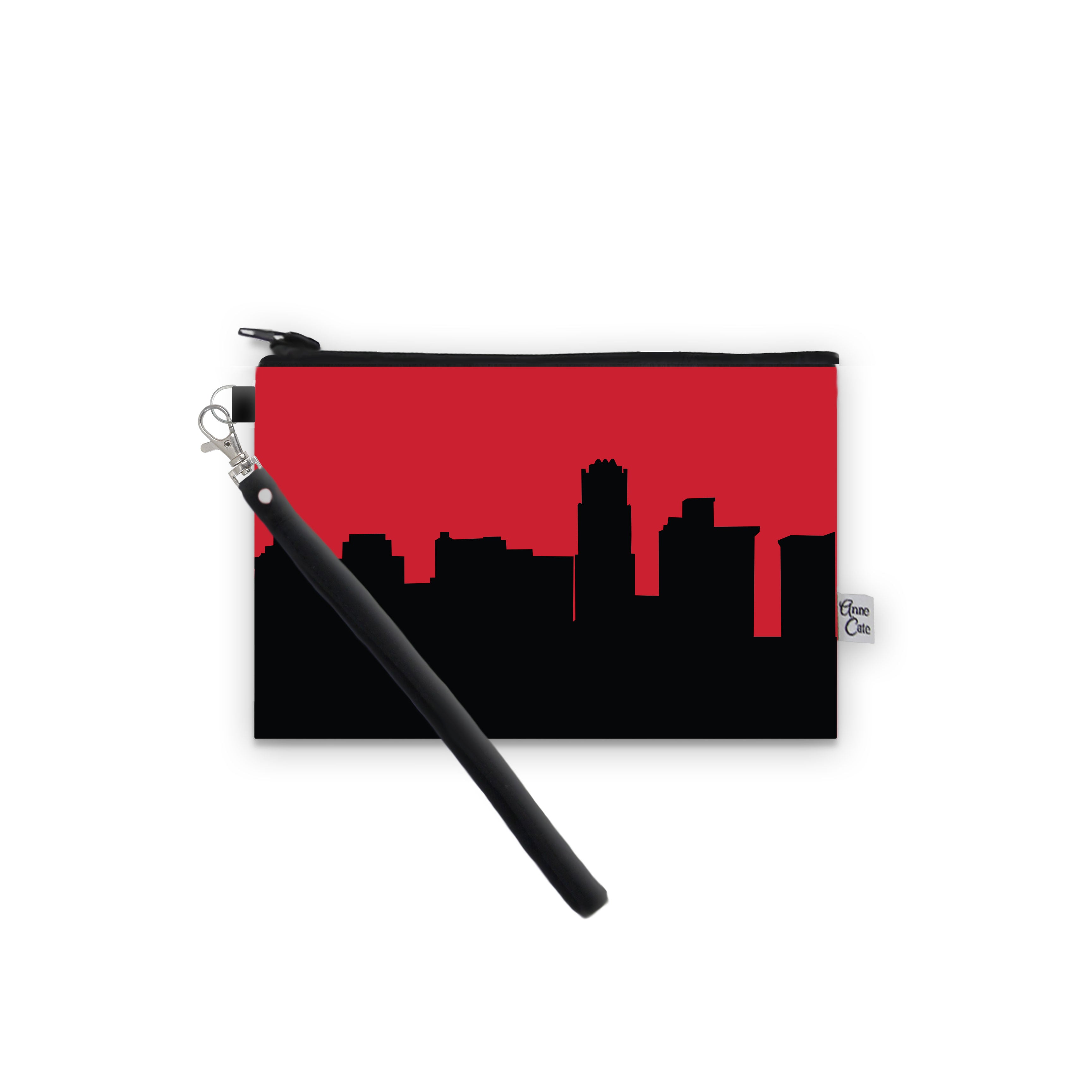 Collegiate Football Stadium Skyline Game Day Wristlet