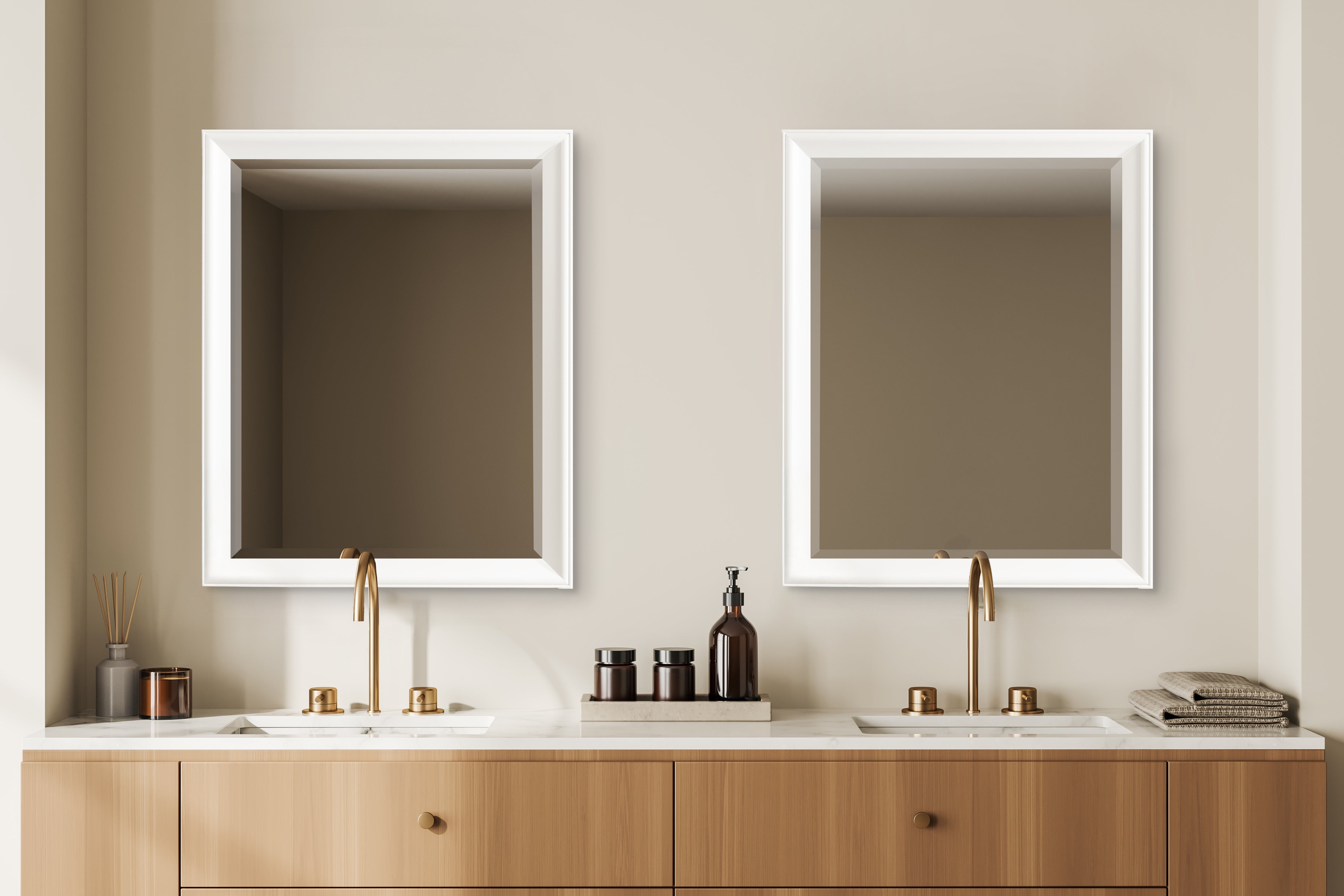 Kalla Rectangle Bathroom Wall Mirror