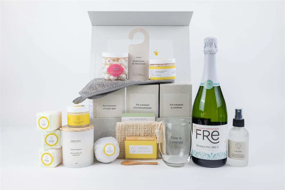 Radiant Congratulations Gift Basket - Celebration Box Set