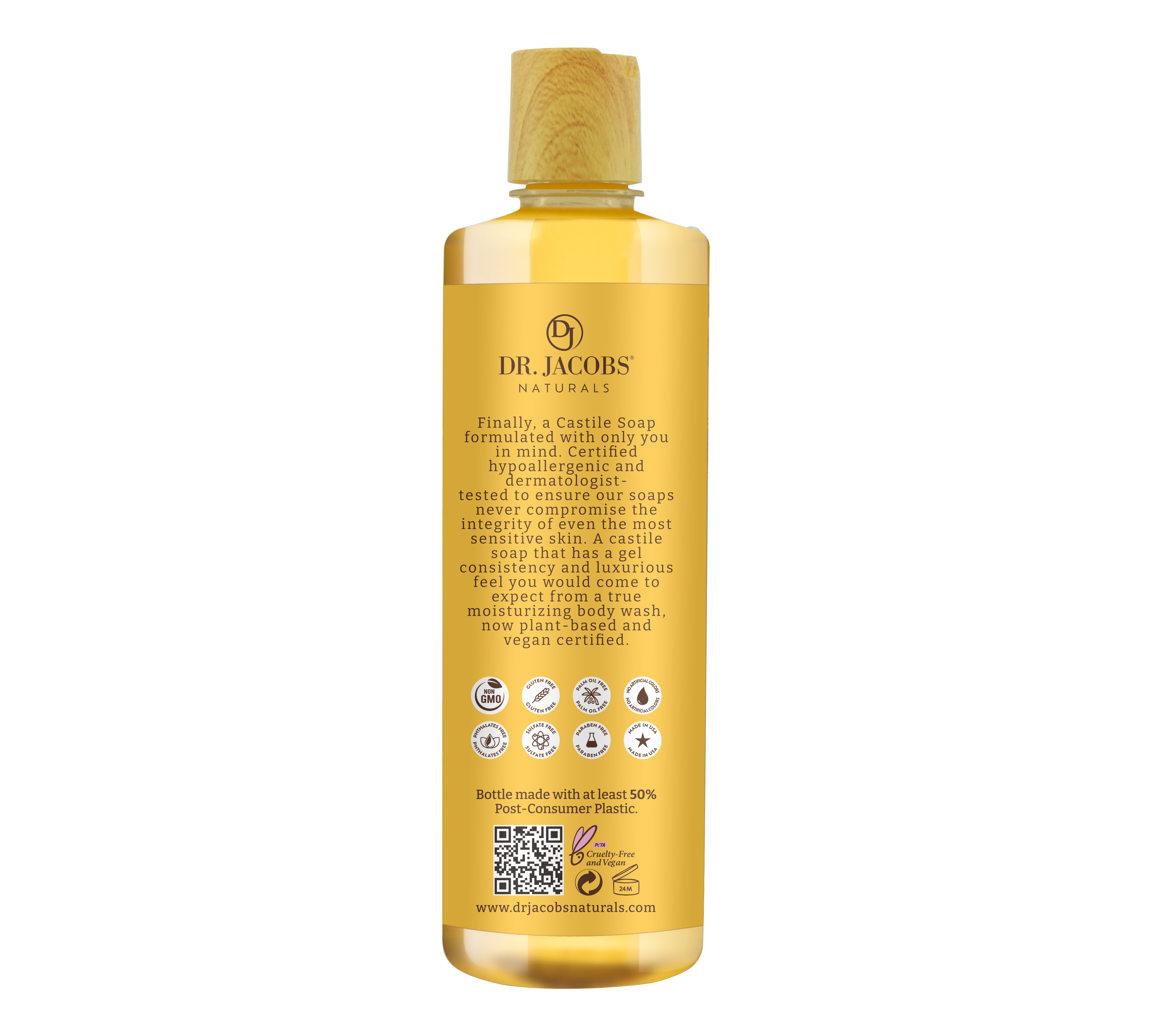 Almond Castile Soap Body Wash - 32 oz