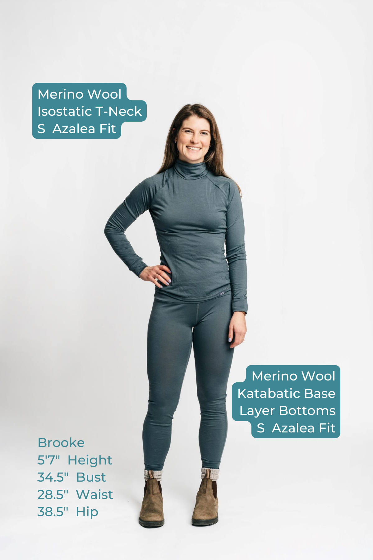 Katabatic Merino Wool Lightweight Base Layer Bottoms