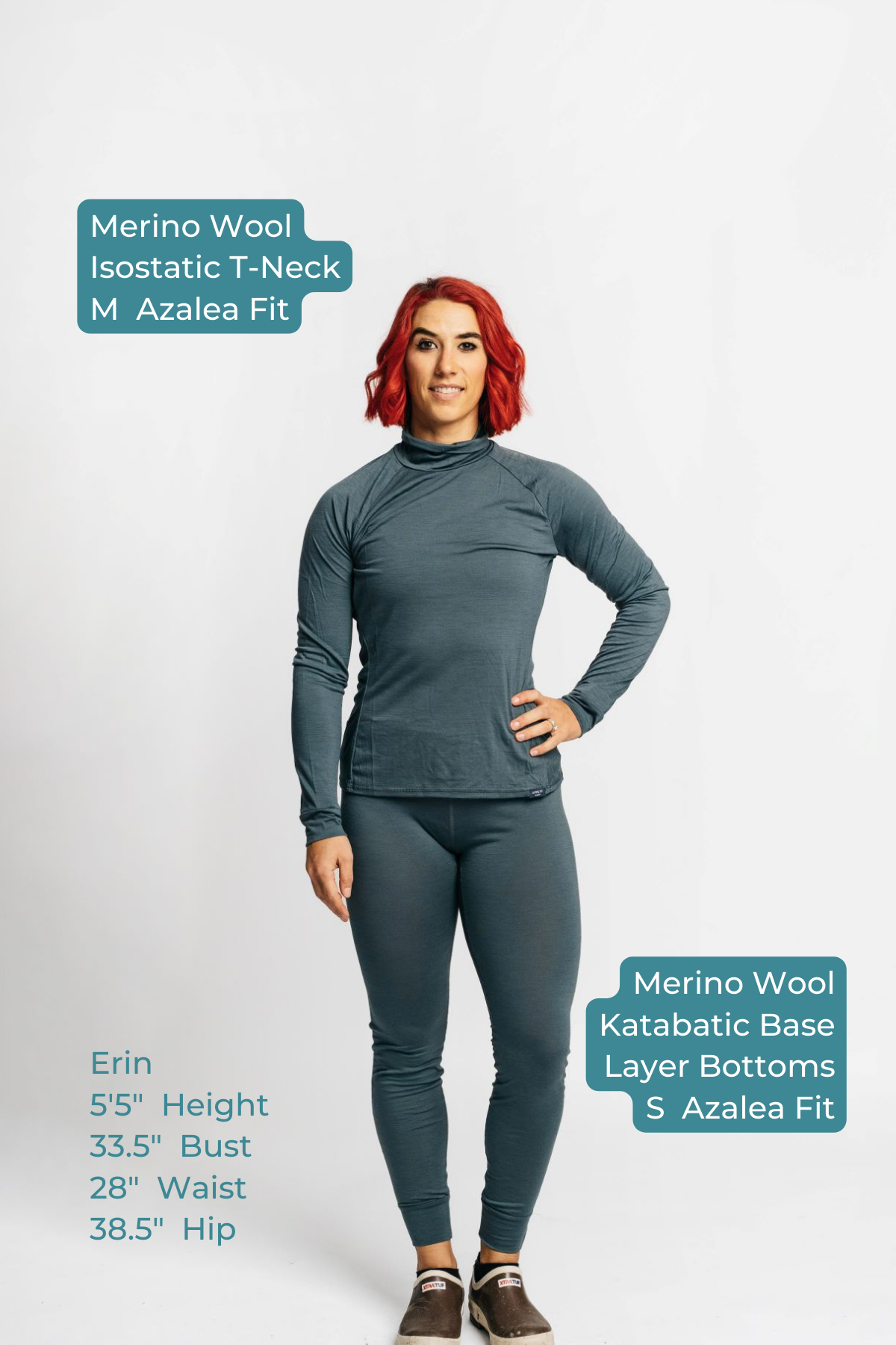Katabatic Merino Wool Lightweight Base Layer Bottoms