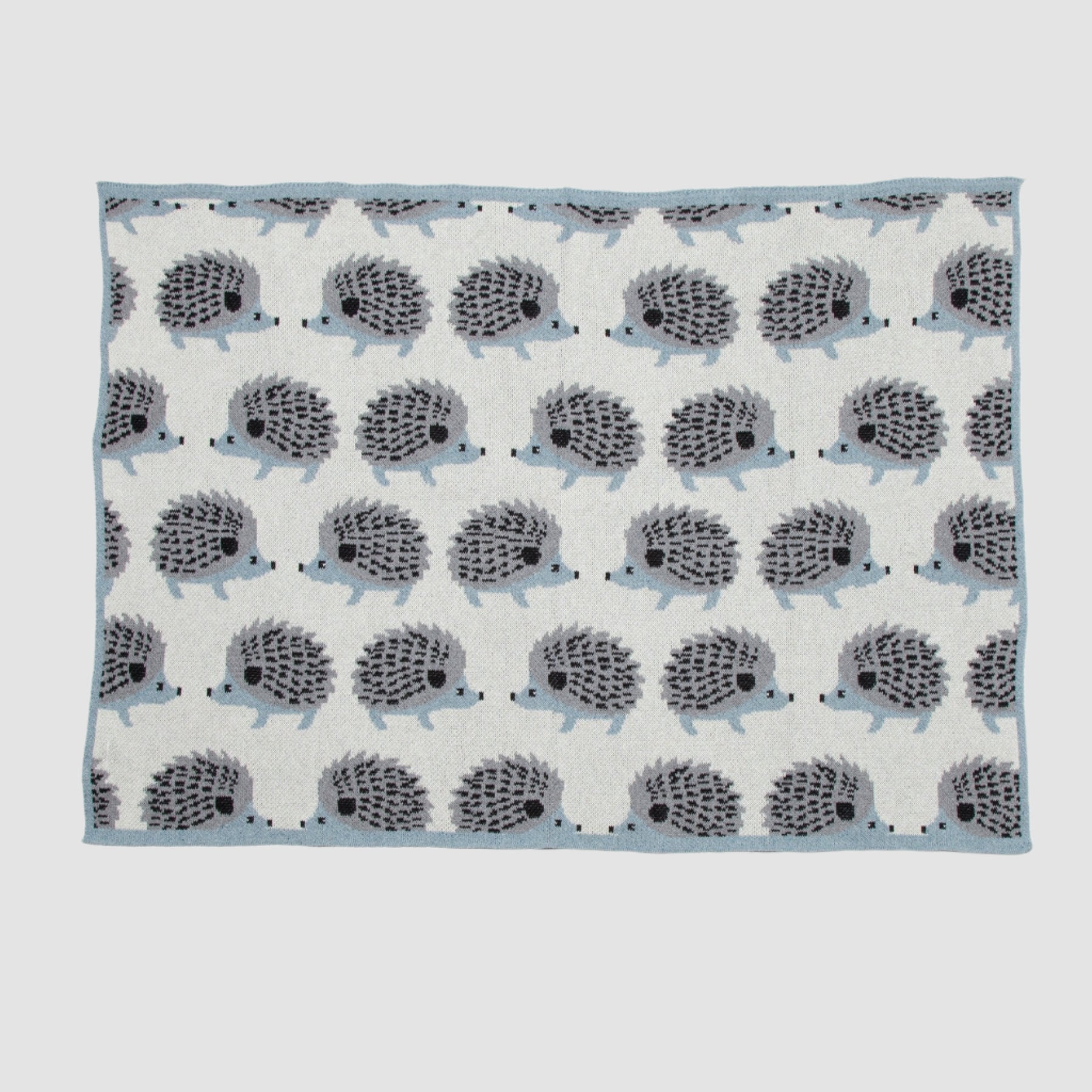 Eco-Friendly Baby Hedgehog Throw Blanket - 40" x 30"