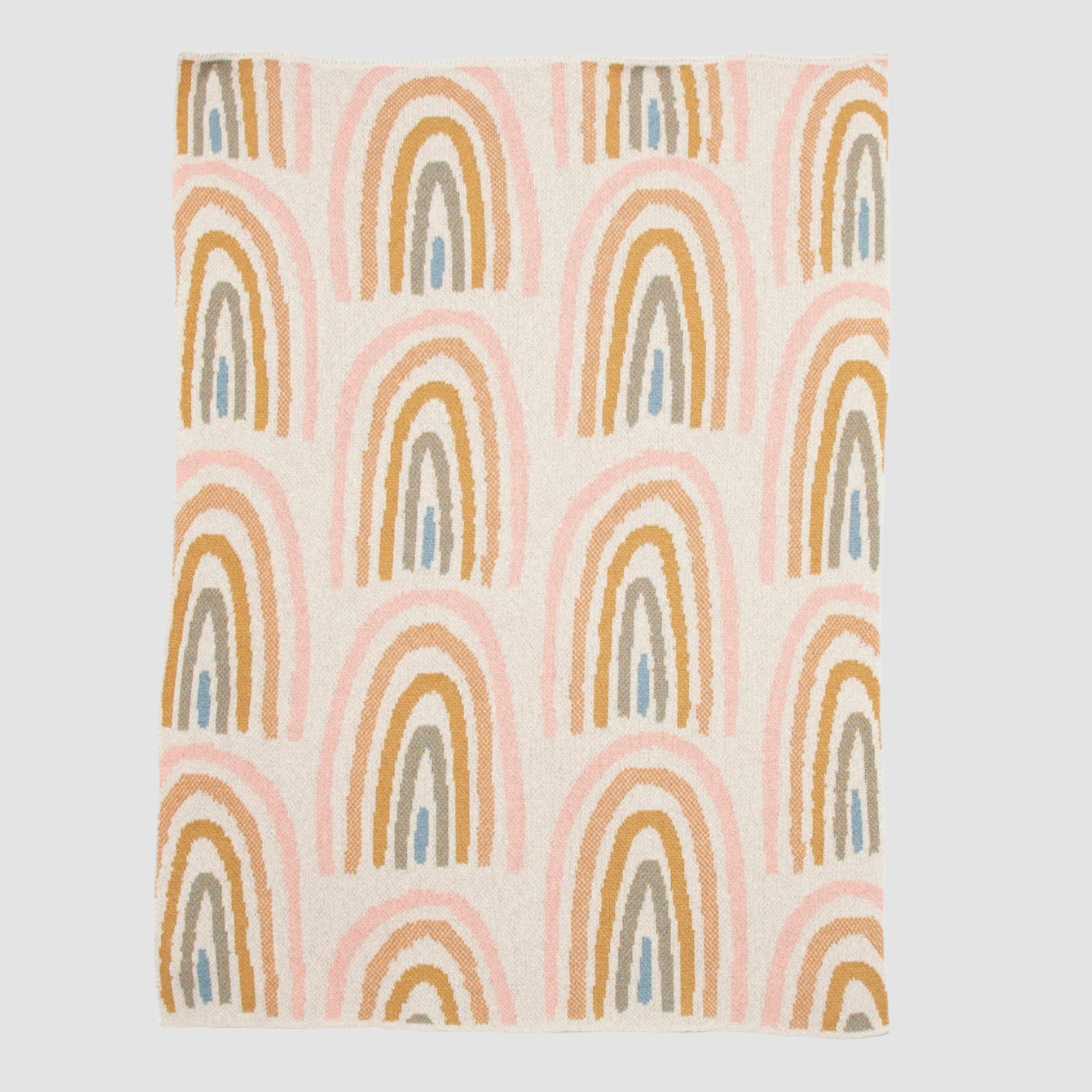 Eco-Friendly Baby Rainbow Blanket - 40" x 30"