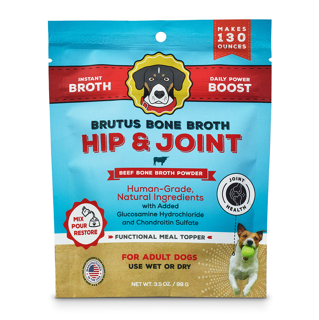 Hip & Joint Instant Bone Broth Meal Topper Pack - Beef