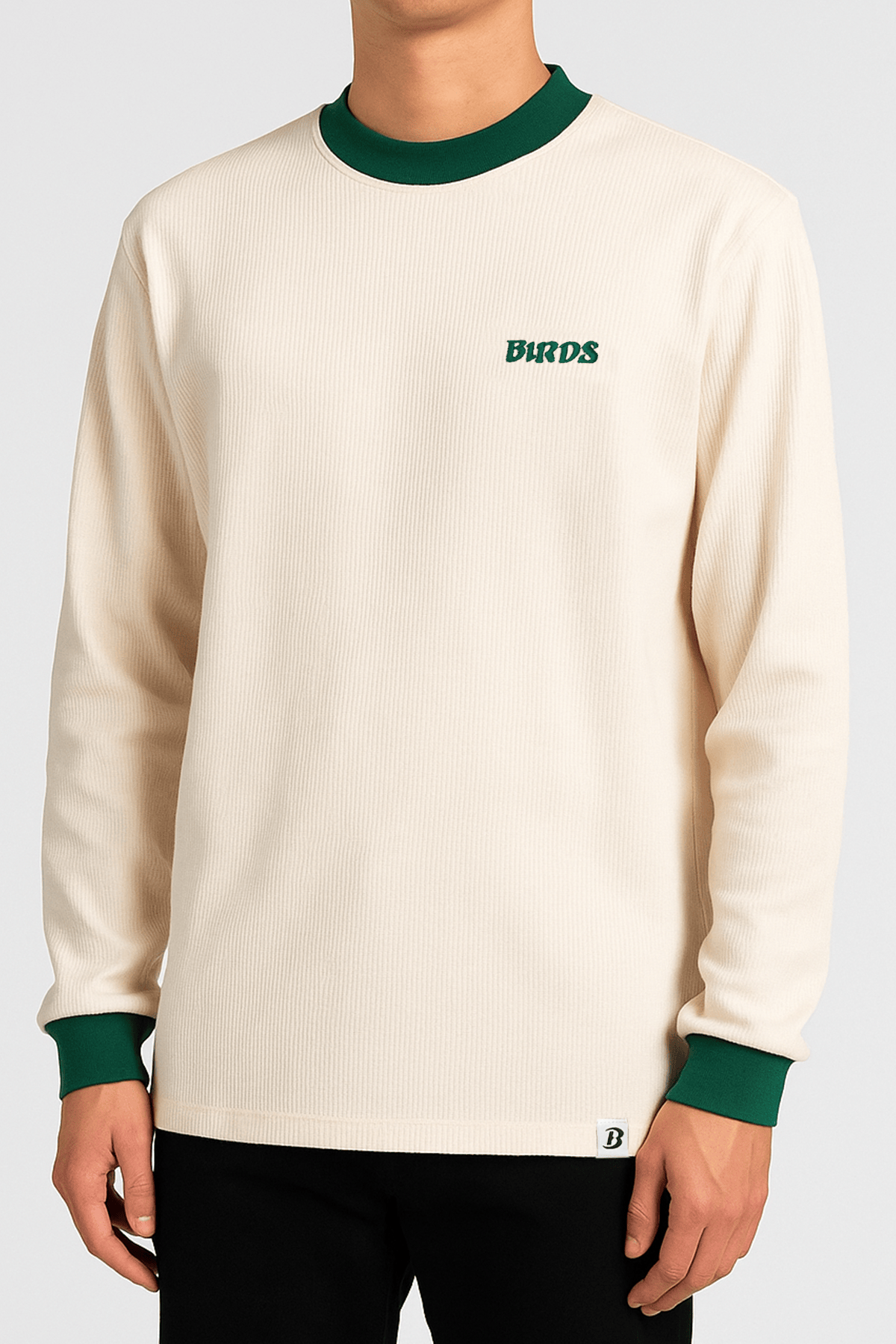 Thermal Waffle Knit Shirt Philadelphia Birds