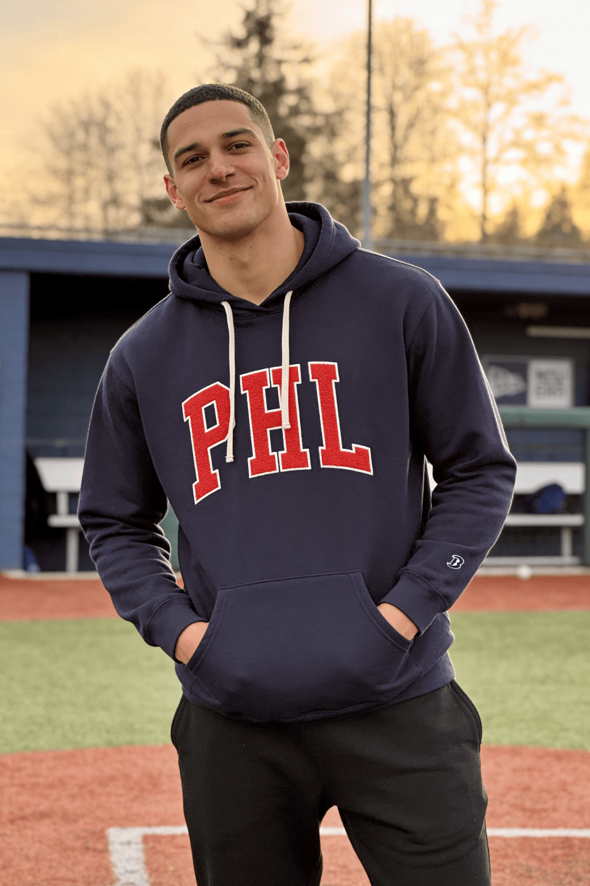 PHL Chenille Midweight Hoodie - Oversized Fit