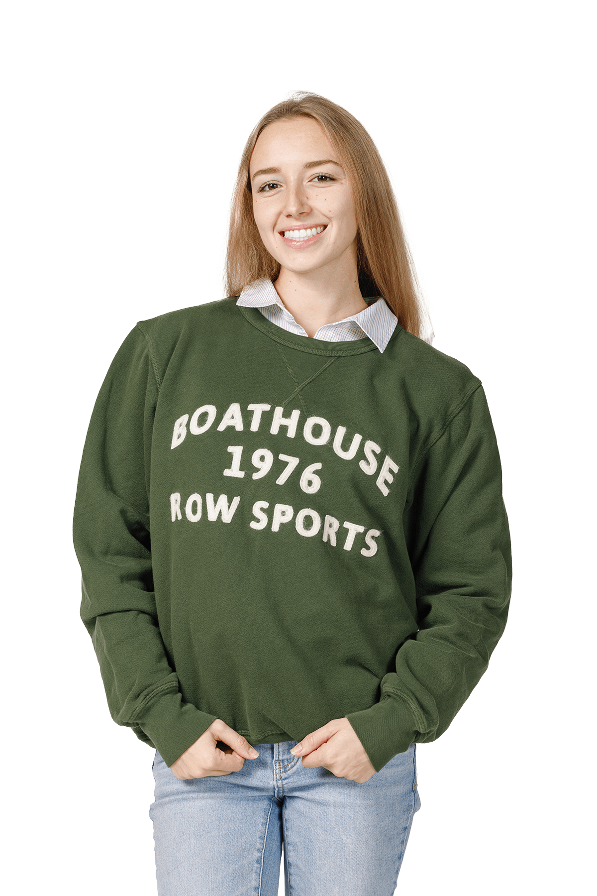 Row Sports Cotton French Terry Felt Sweatshirt