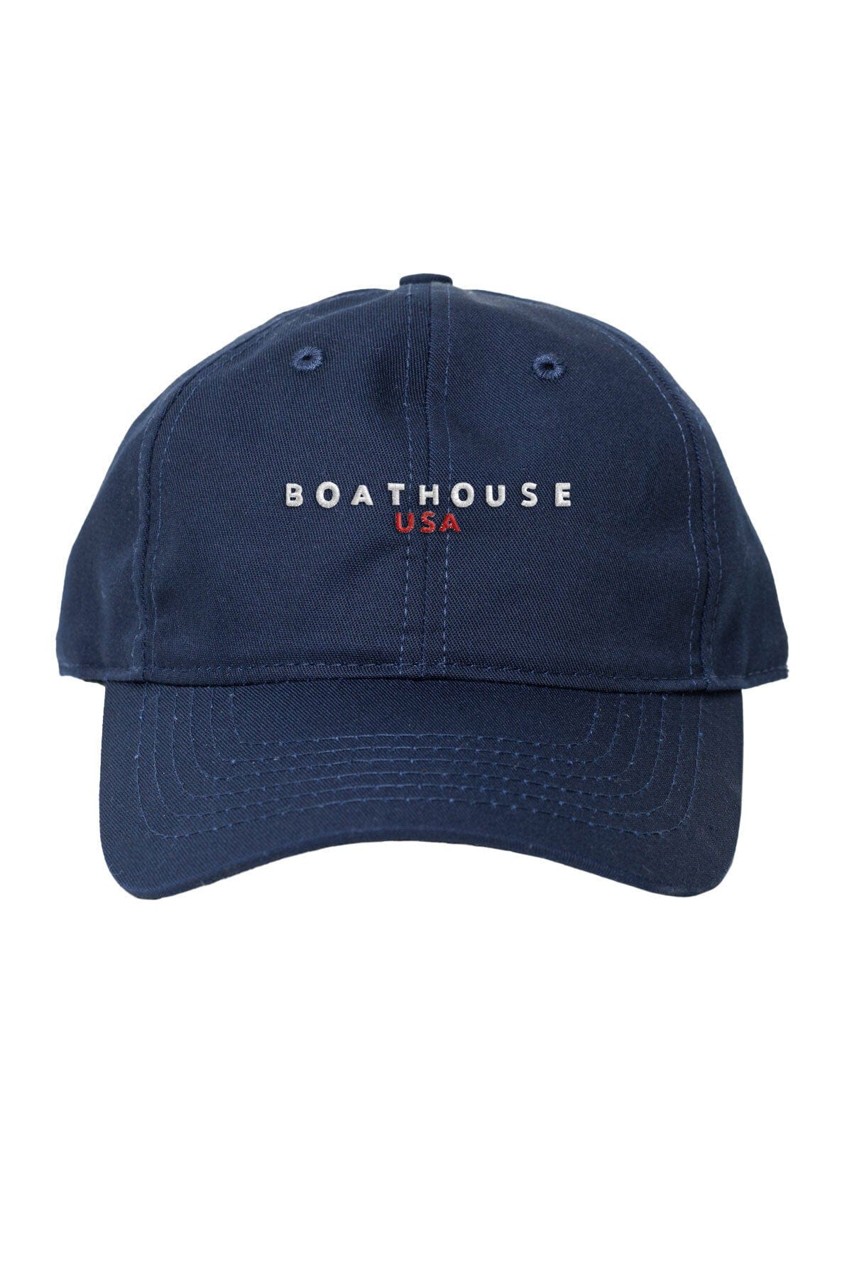 USA Unstructured 6 Panel Baseball Cap