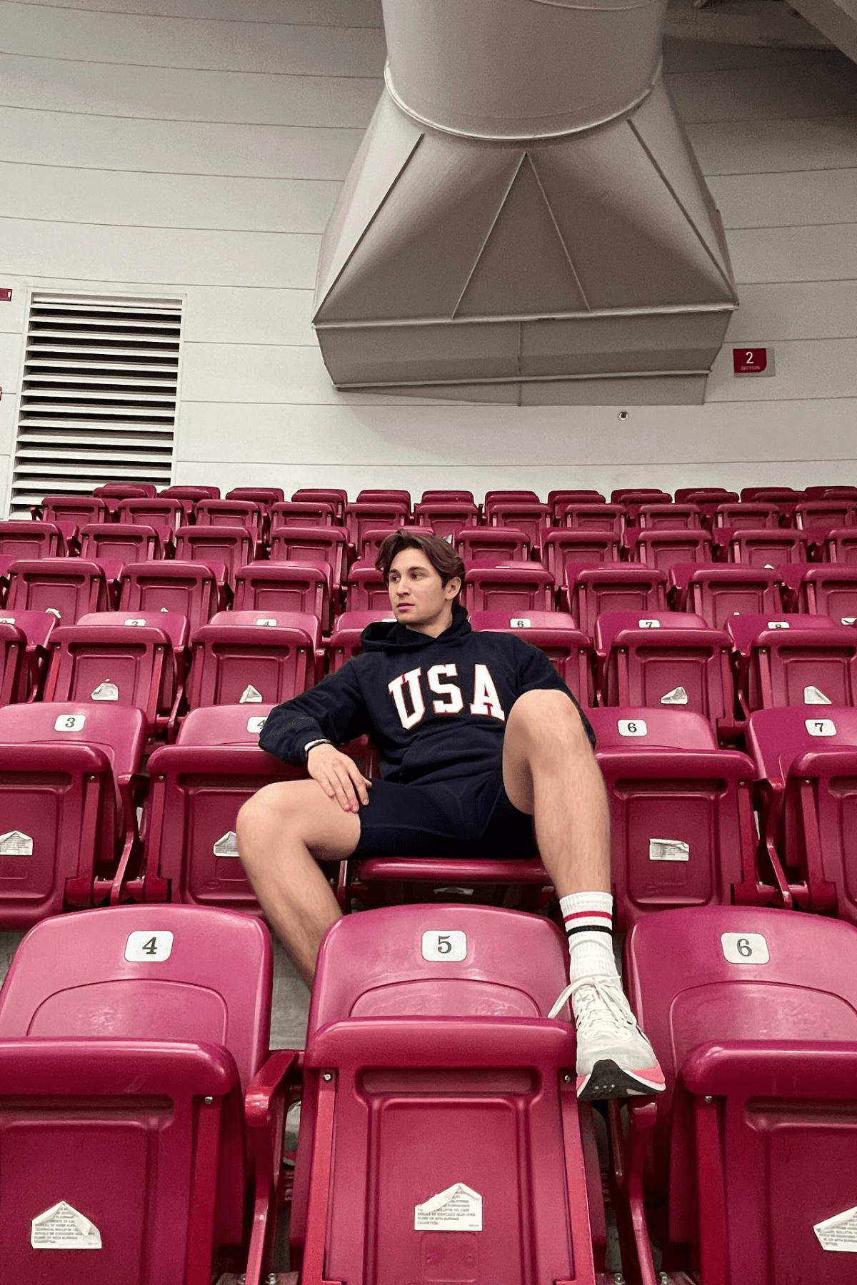 USA Chenille Hoodie