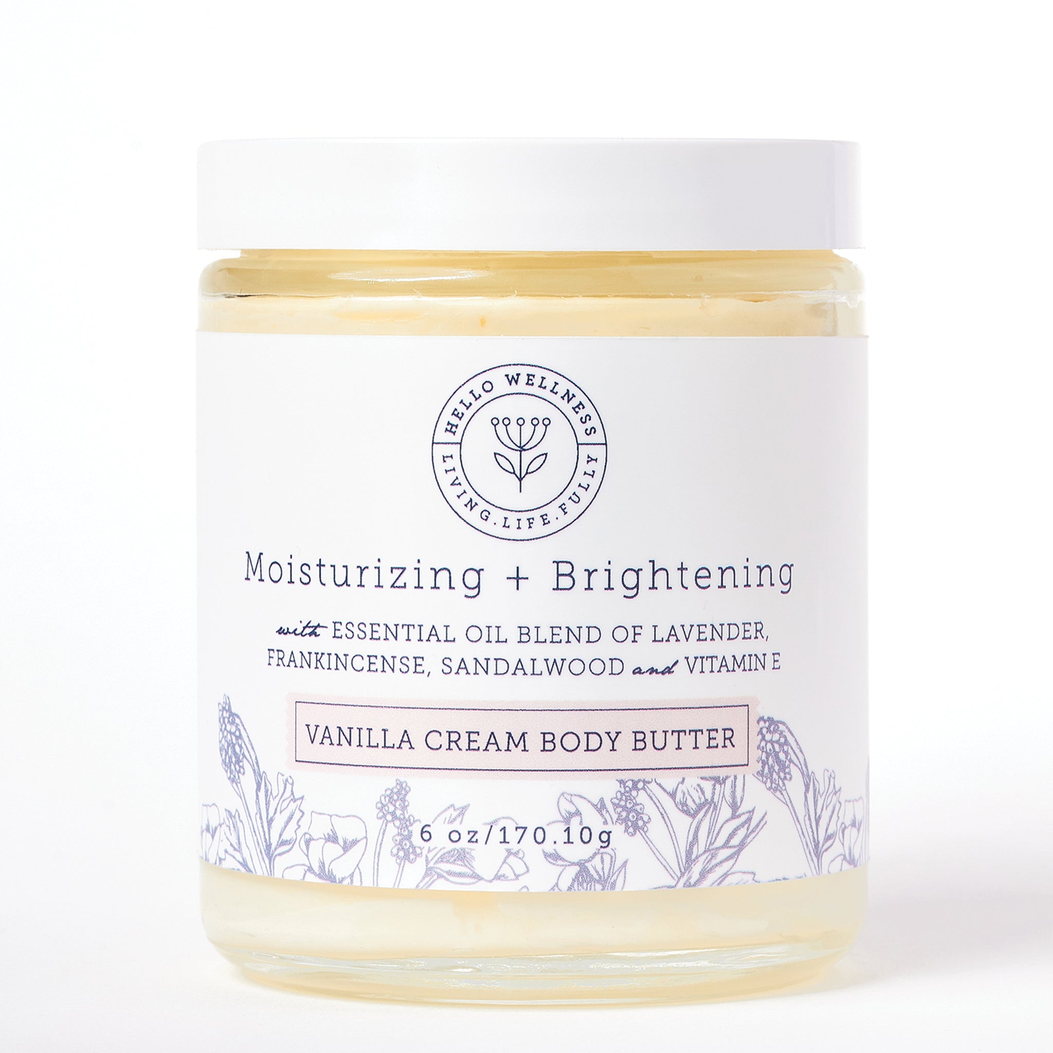 Luxurious Vanilla Cream Body Butter - 8 Oz Jar