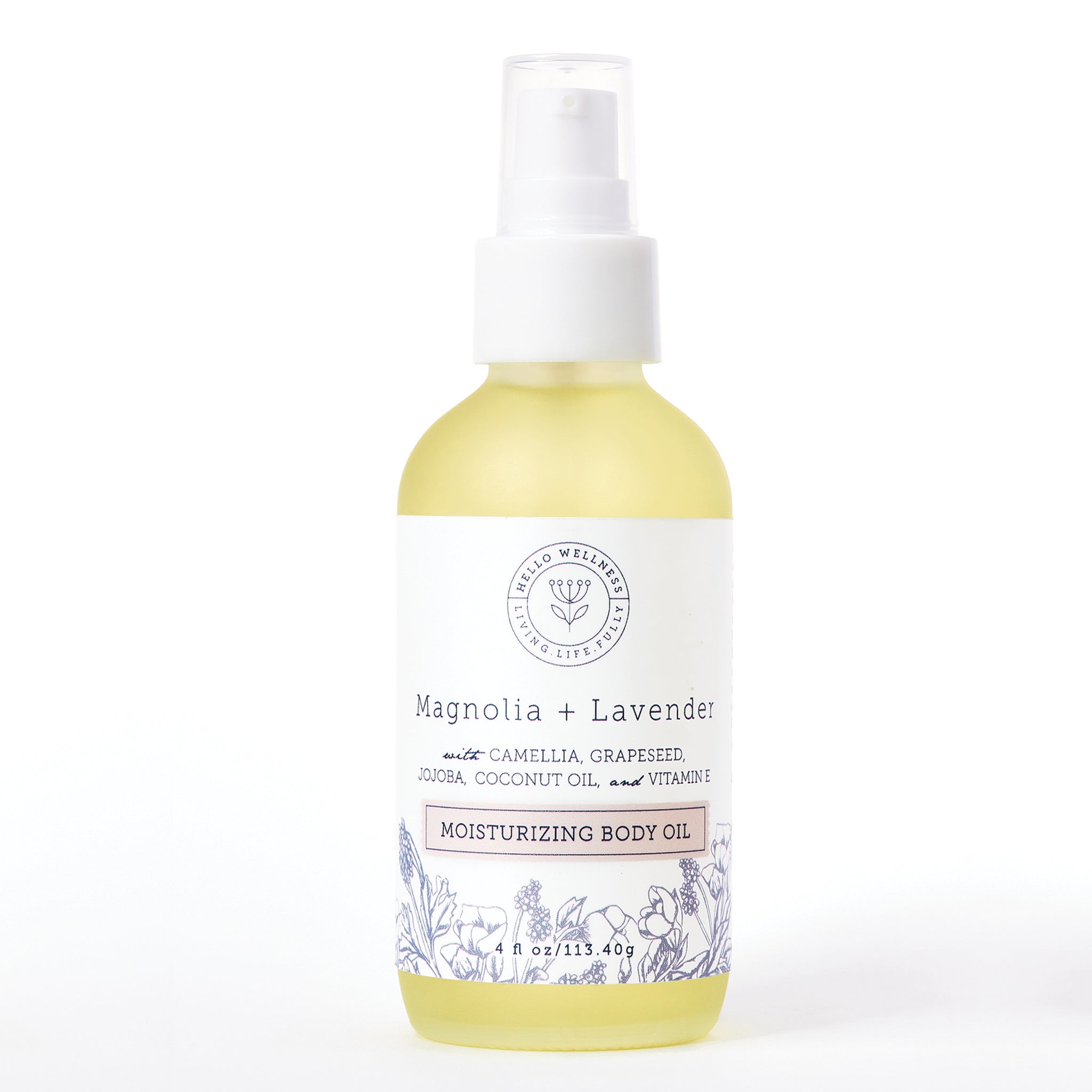 Lavender & Magnolia Luxurious Body Oil - 2 Oz