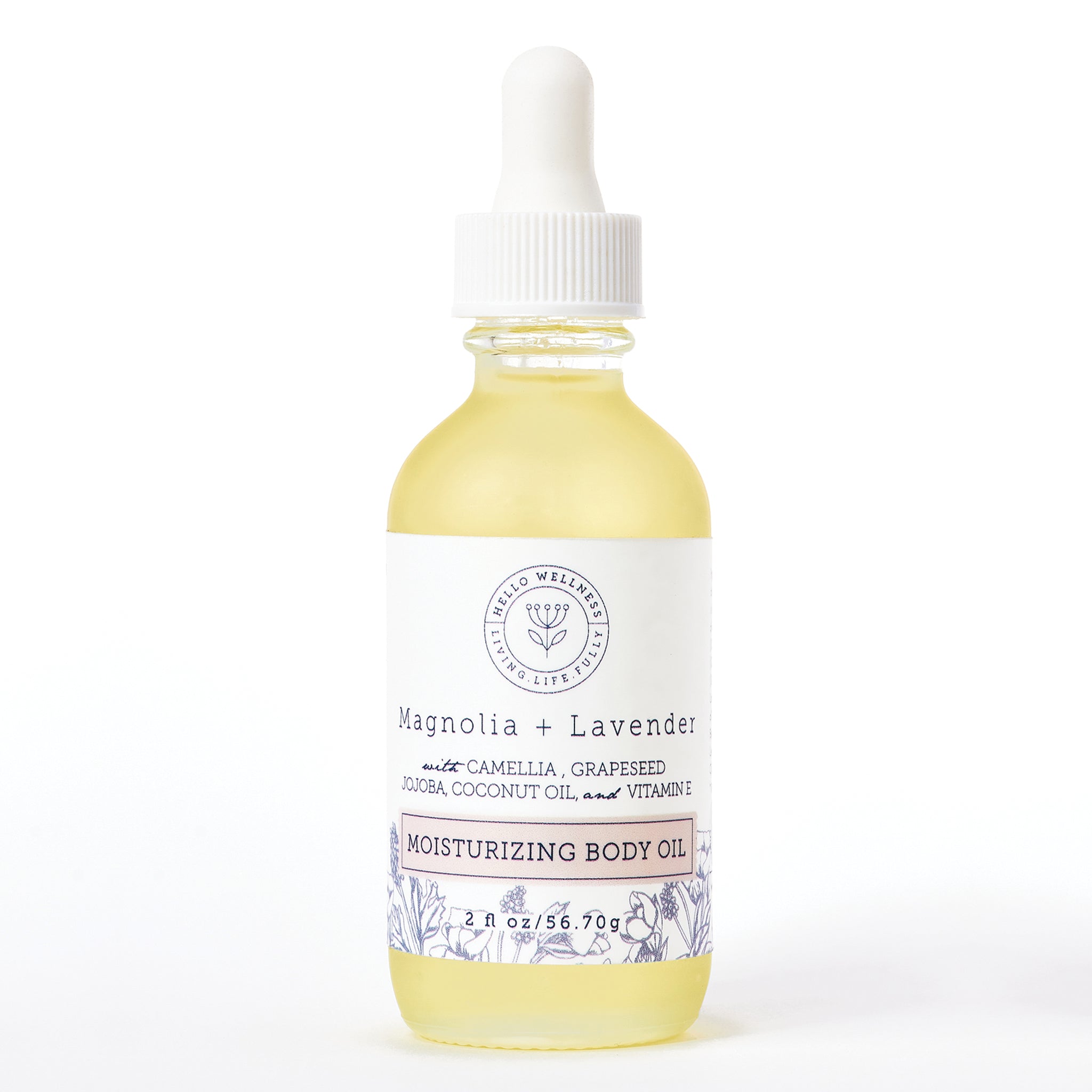 Lavender & Magnolia Luxurious Body Oil - 2 Oz