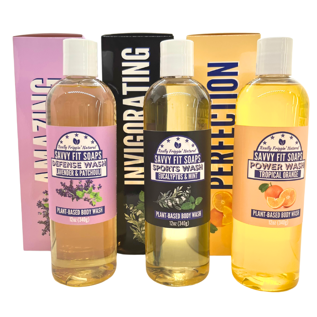 Natural Body Wash - 3 Pack - 12 Oz