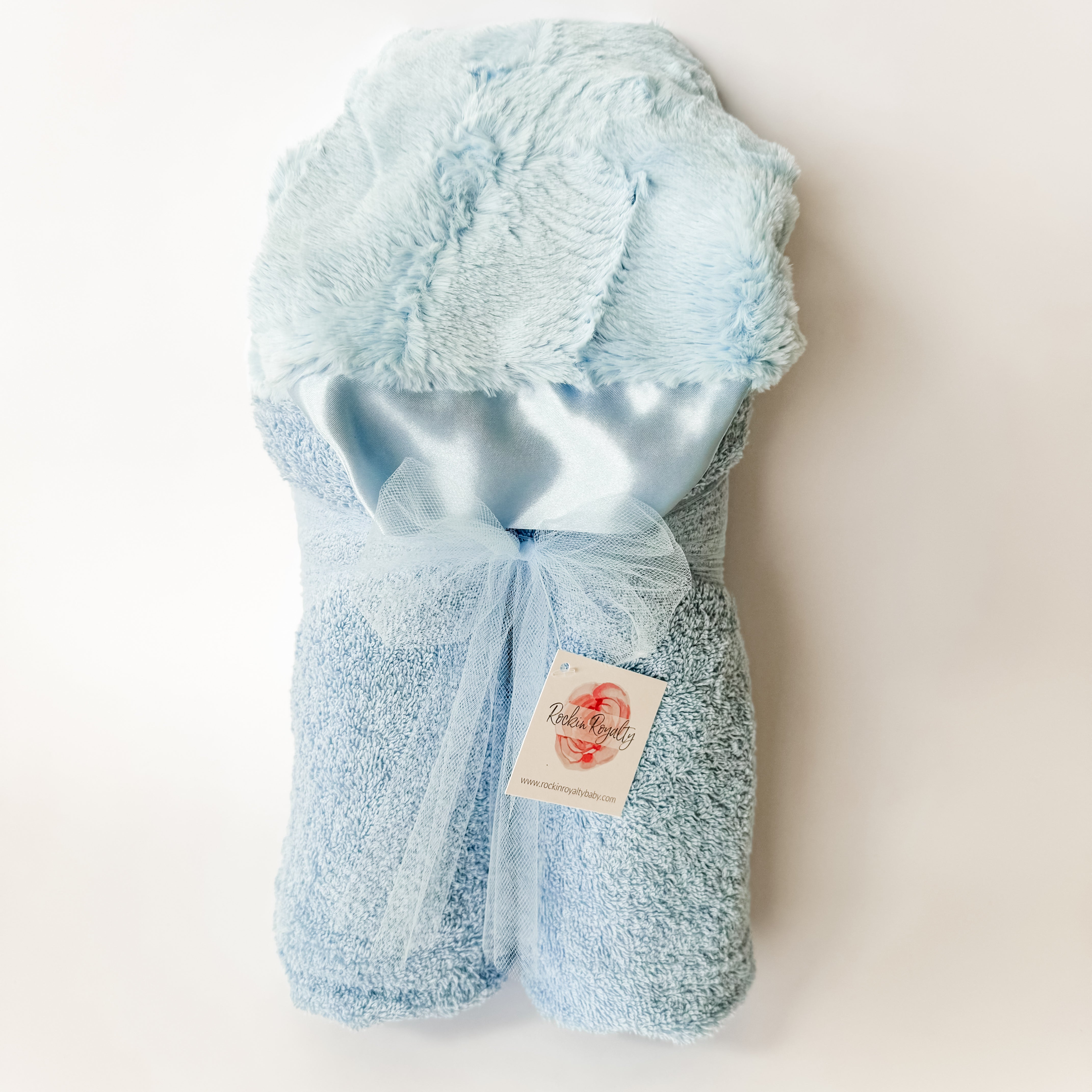 Classic Baby Blue Royale Moses Gift Set
