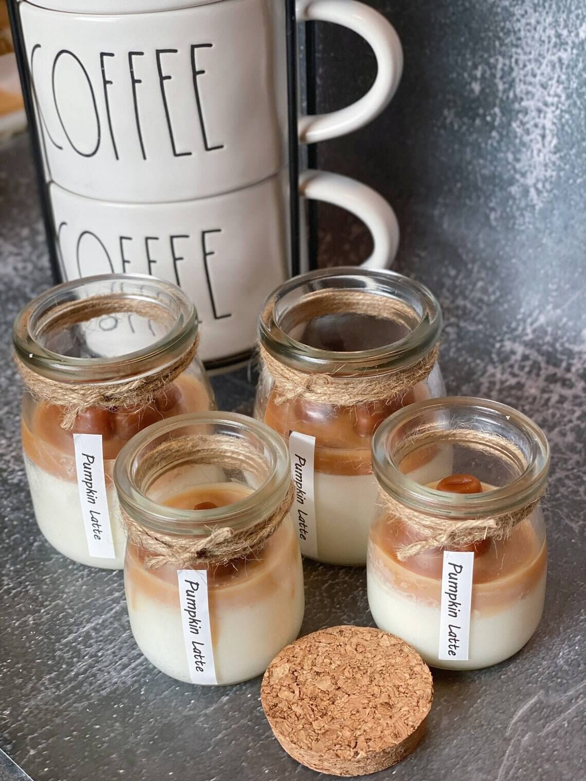 Fresh Brewed Coffee Soy Wax Candle in Glass Jar