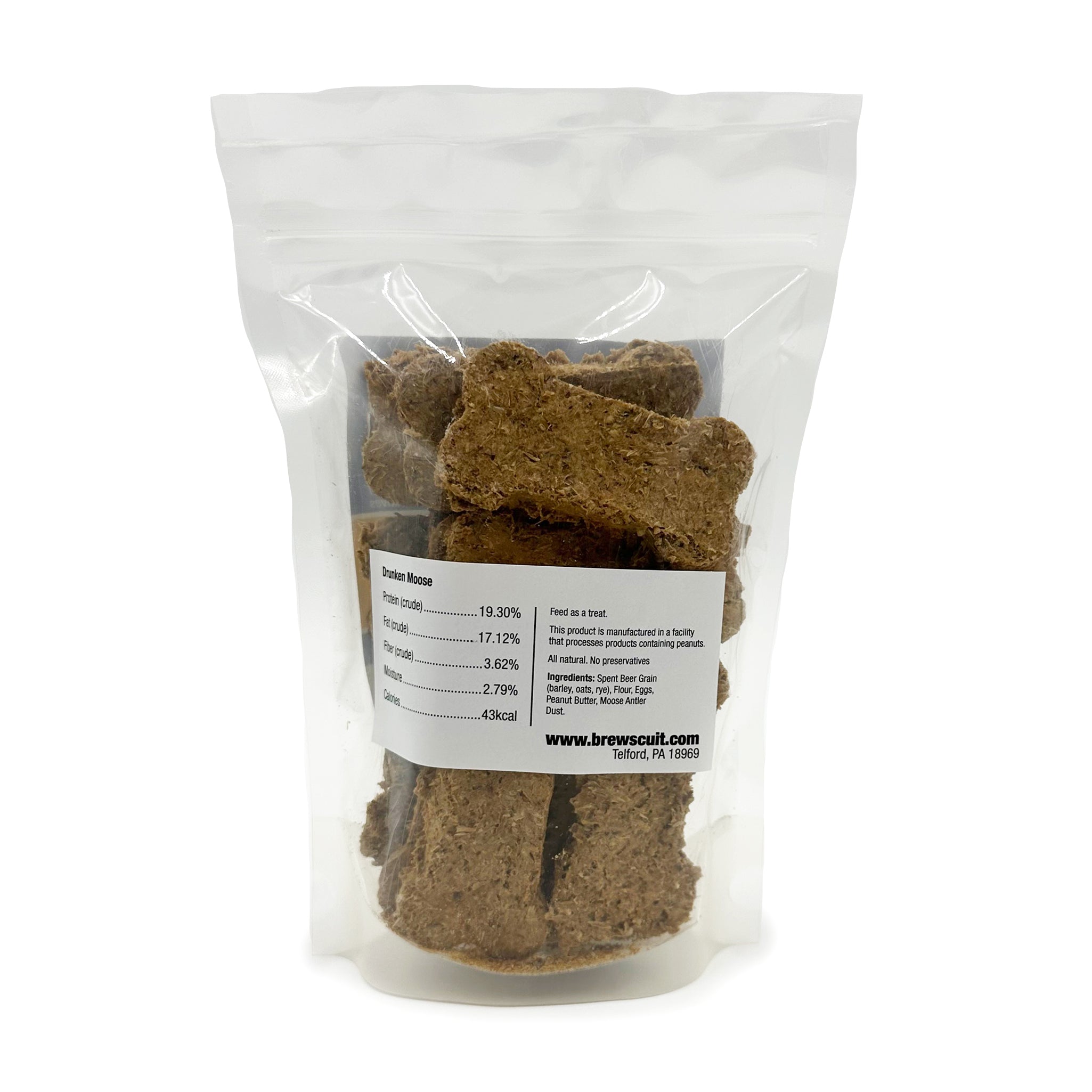 Drunken Moose Natural Peanut Butter Dog Treats