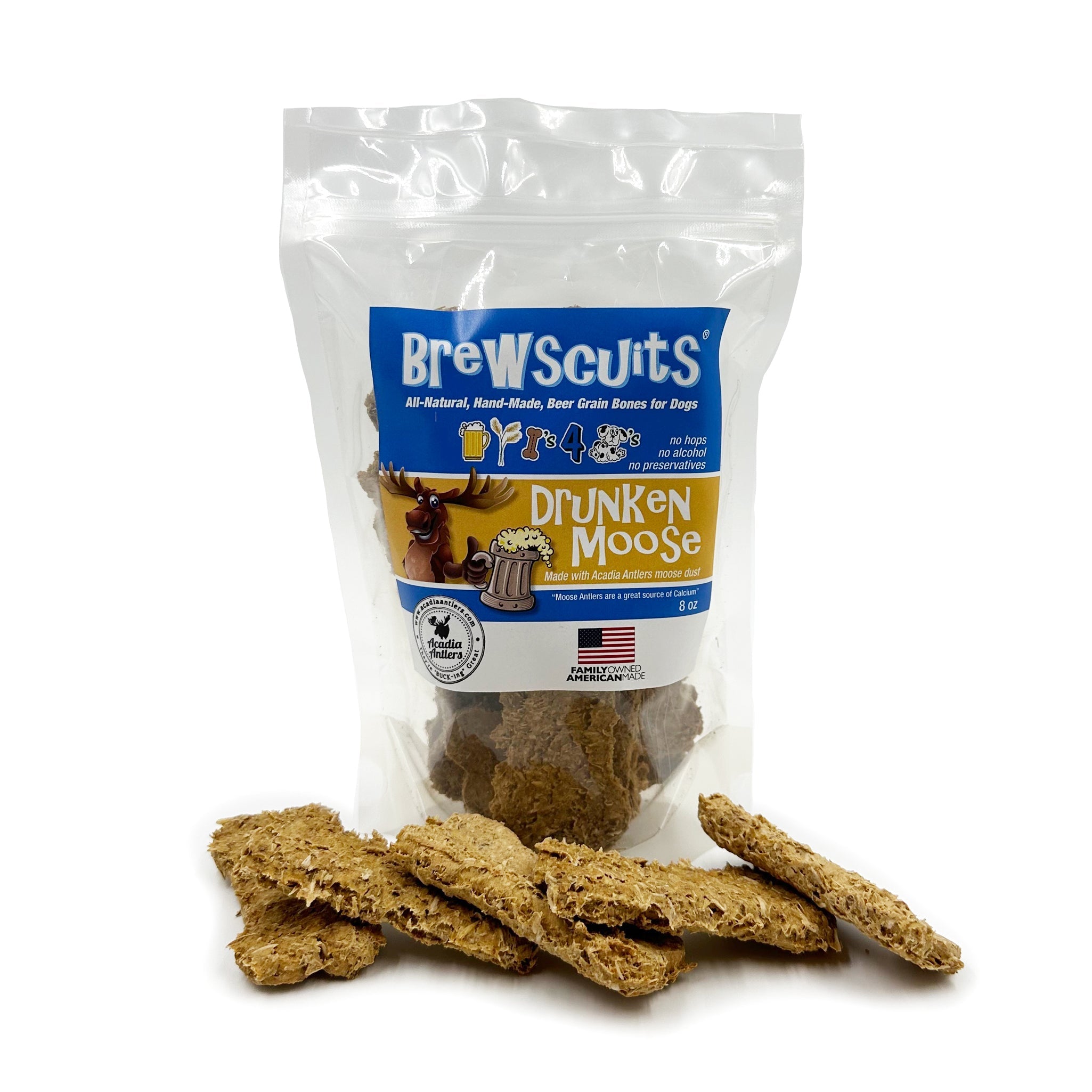 Drunken Moose Natural Peanut Butter Dog Treats