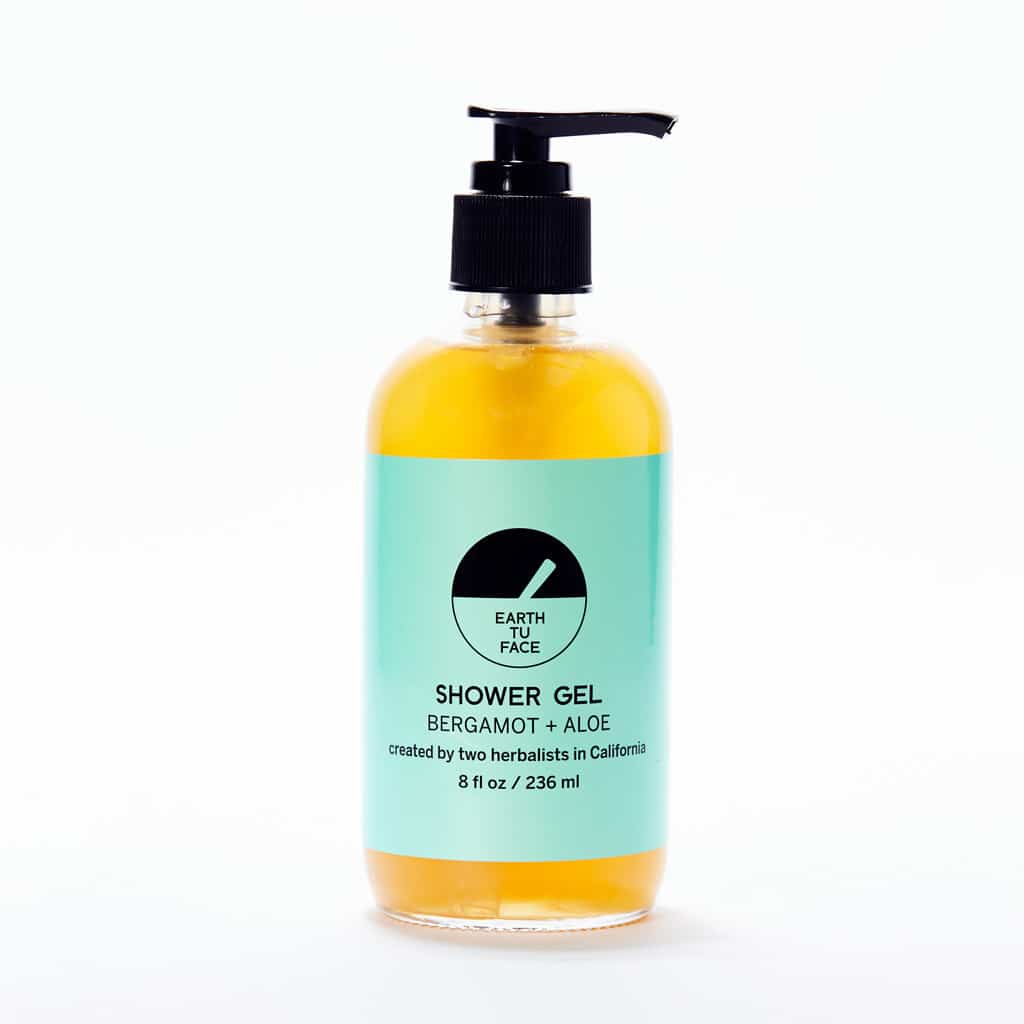 Bergamot Aloe Shower Gel - 8 oz