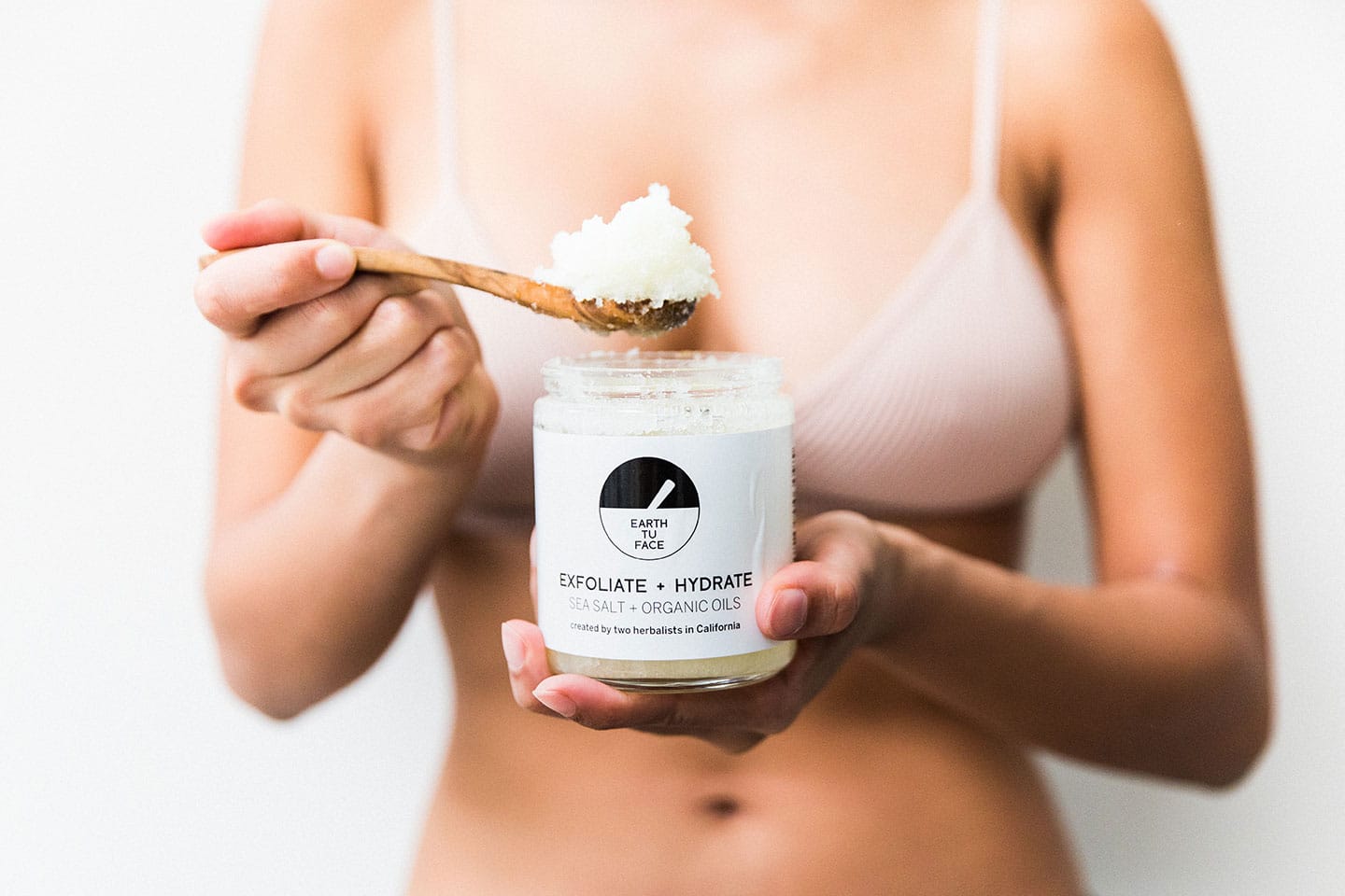 Ayurvedic Sea Salt Body Scrub With Organic Oils