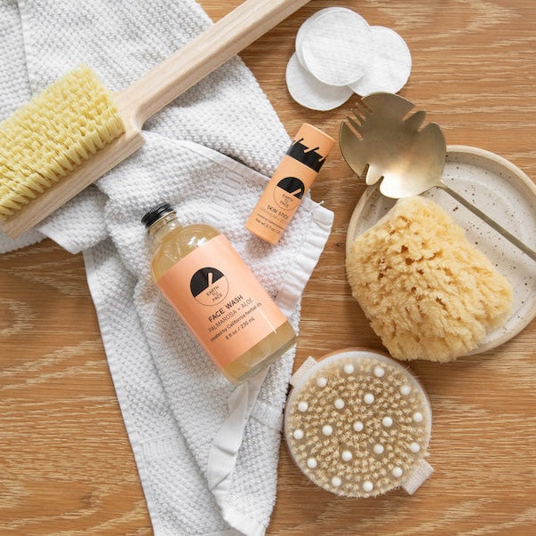Spa Bathing Ritual Bundle - Face Wash, Oil, Stick