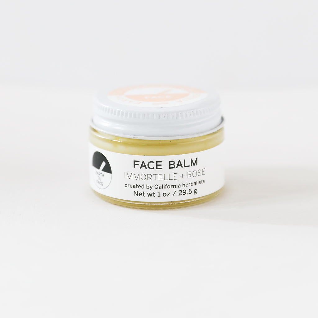 Eco-Friendly Immortelle Rose Face Balm - 1 Oz