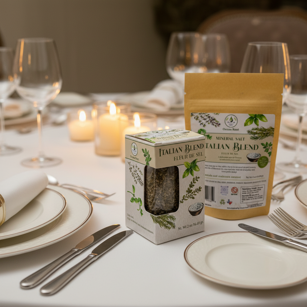 Fleur de Sel Italian Blend — Jar + Refill Bundle