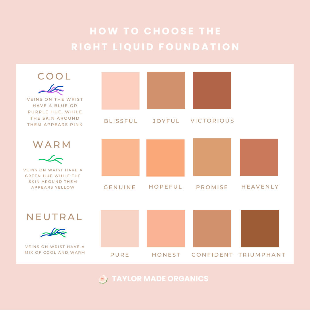 Organic Liquid Mineral Foundation - Oil-Free, Lightweight