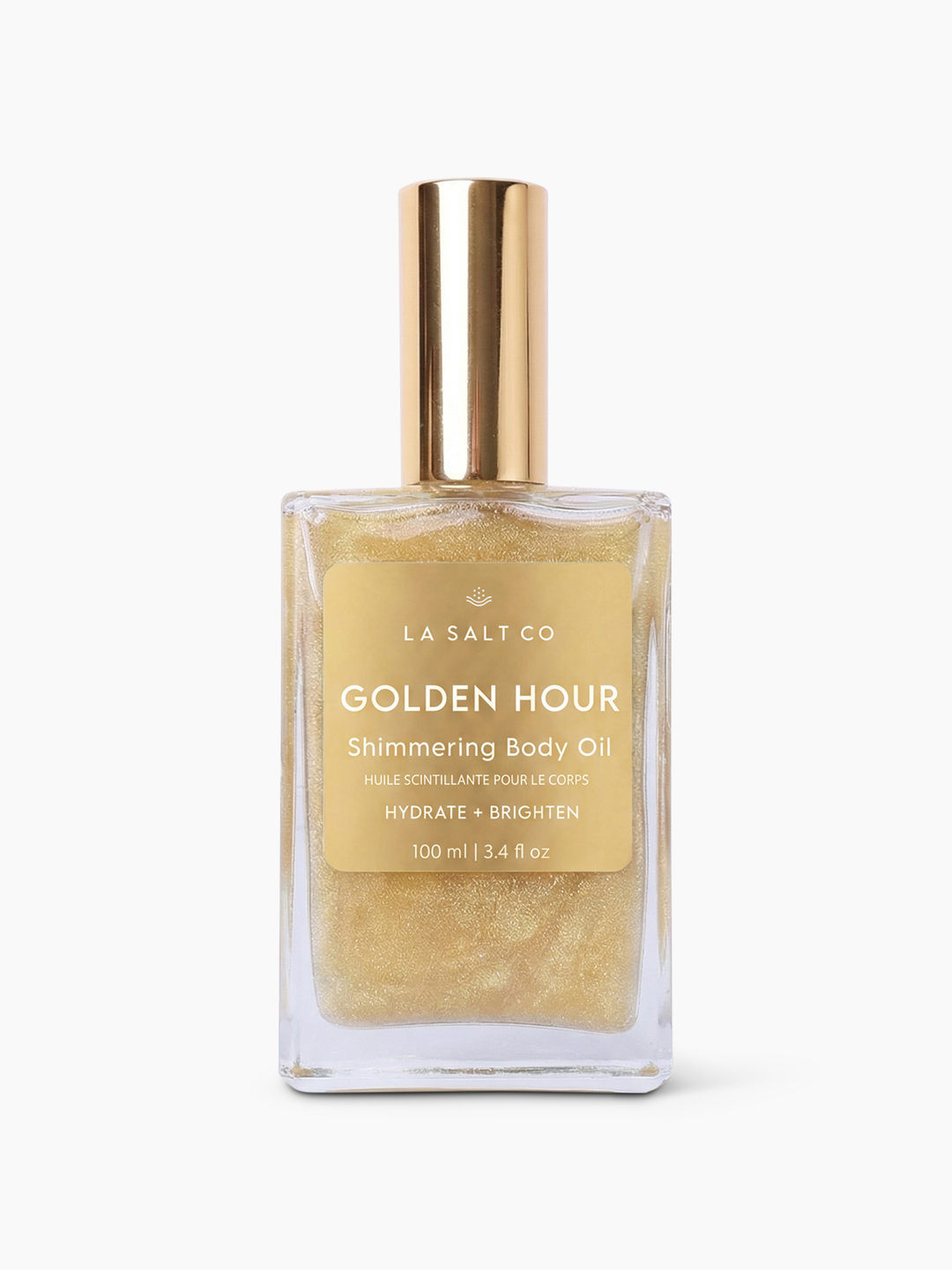 Golden Shimmer Body Oil - Warm Gourmand - 3.4 Oz