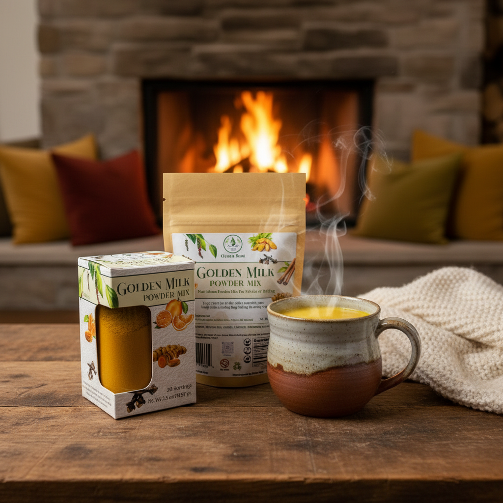 Golden Milk Spice Mix — Jar + Refill Bundle