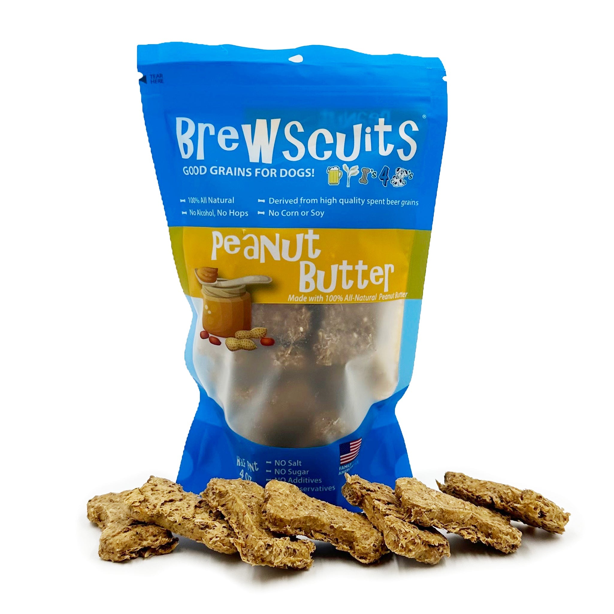 Natural Half Pints Dog Treats with Fiber