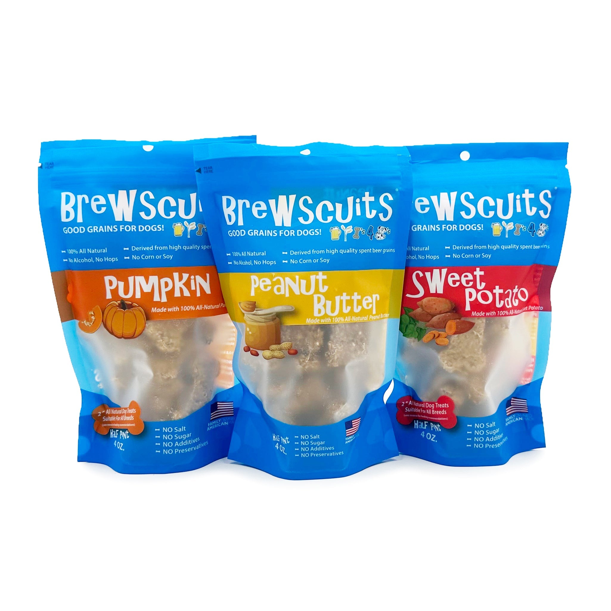 Natural Half Pints Dog Treats with Fiber