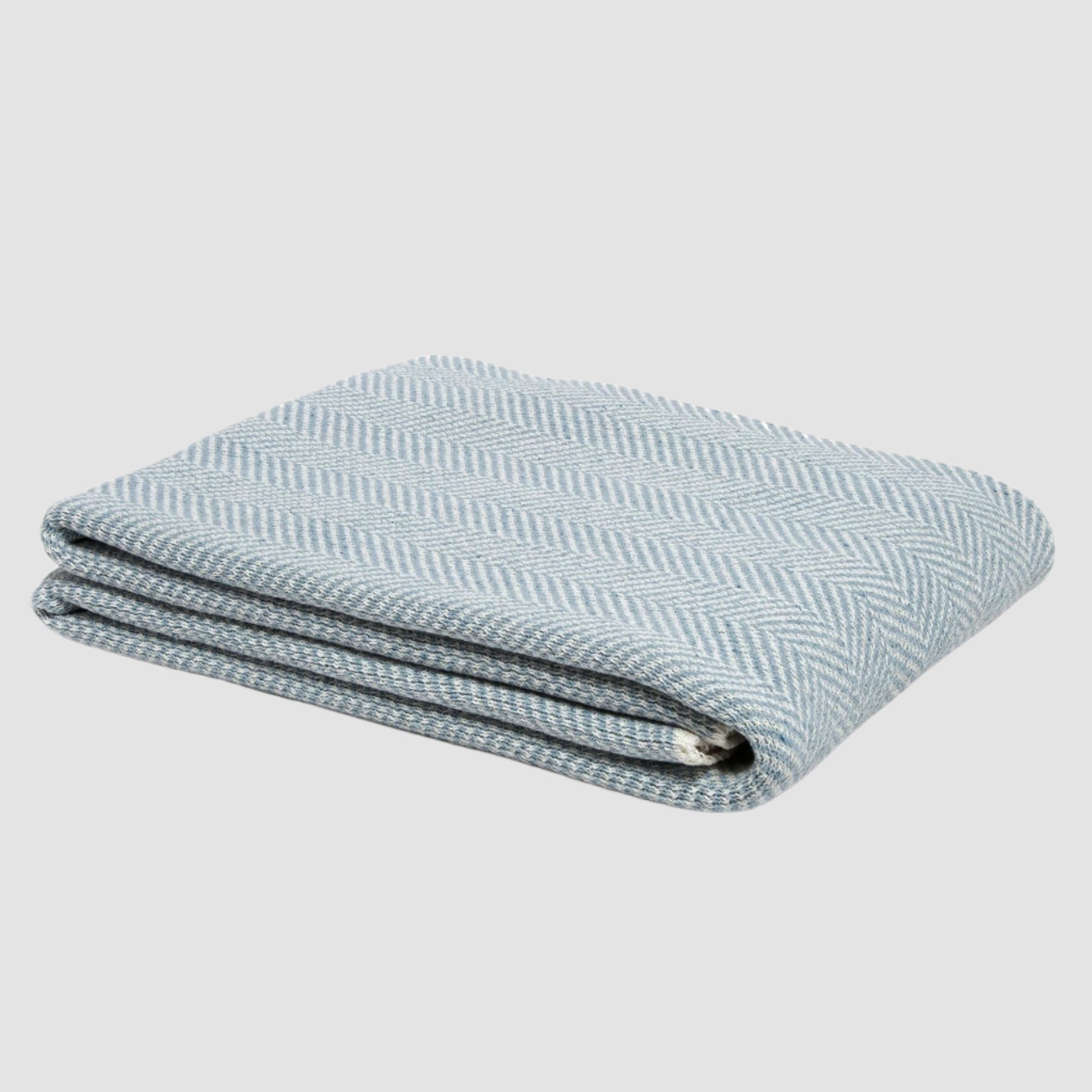 Eco-Friendly Herringbone Throw Blanket - 60" x 50"