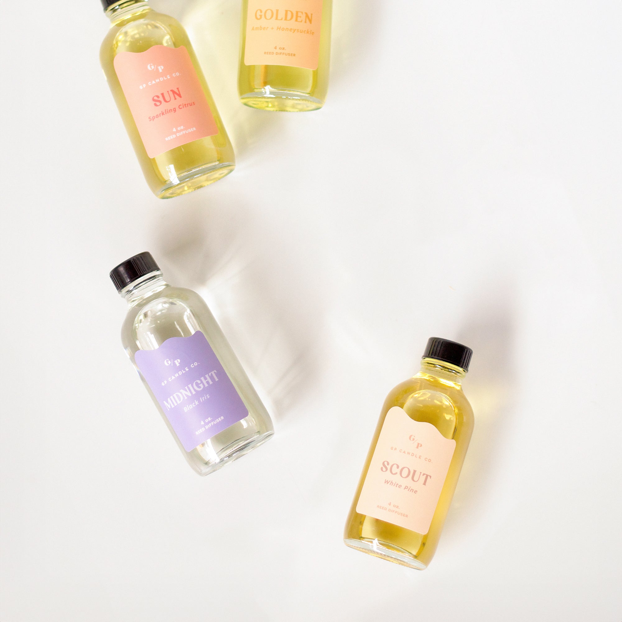 Midnight 4 oz. Hue Reed Diffuser - Black Iris