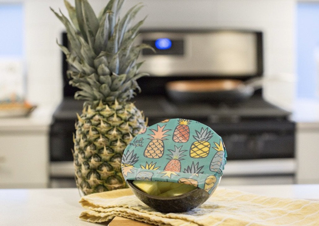 Eco-Friendly Beeswax Wrap Variety Pack - Hawaiiana Print