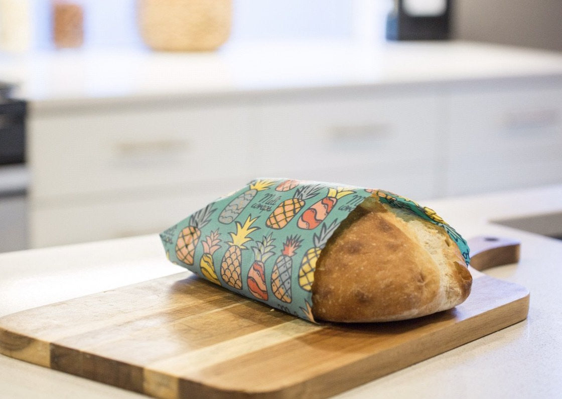 Eco-Friendly Beeswax Wrap Variety Pack - Hawaiiana Print