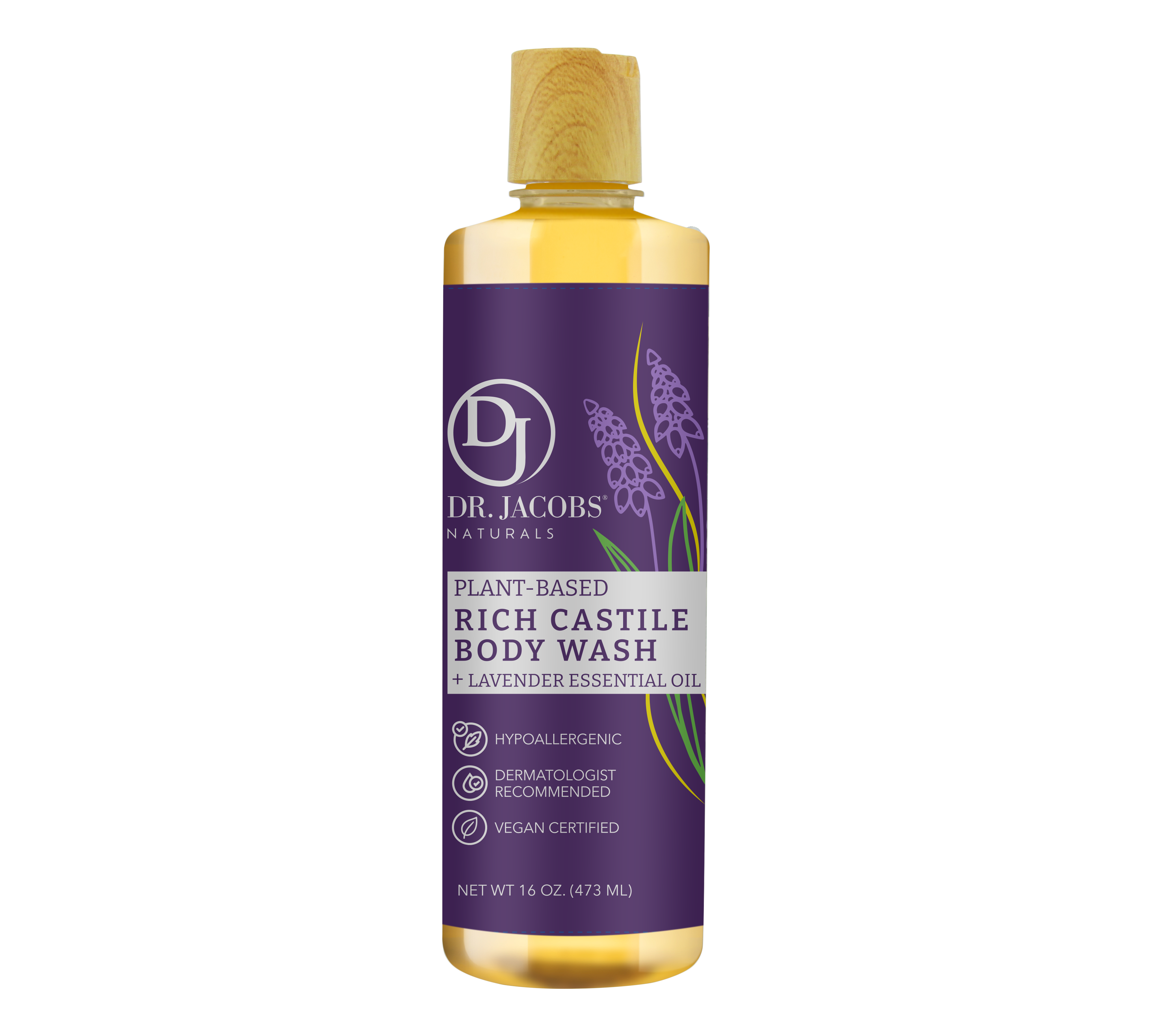 Lavender Castile Body Wash - 32 oz