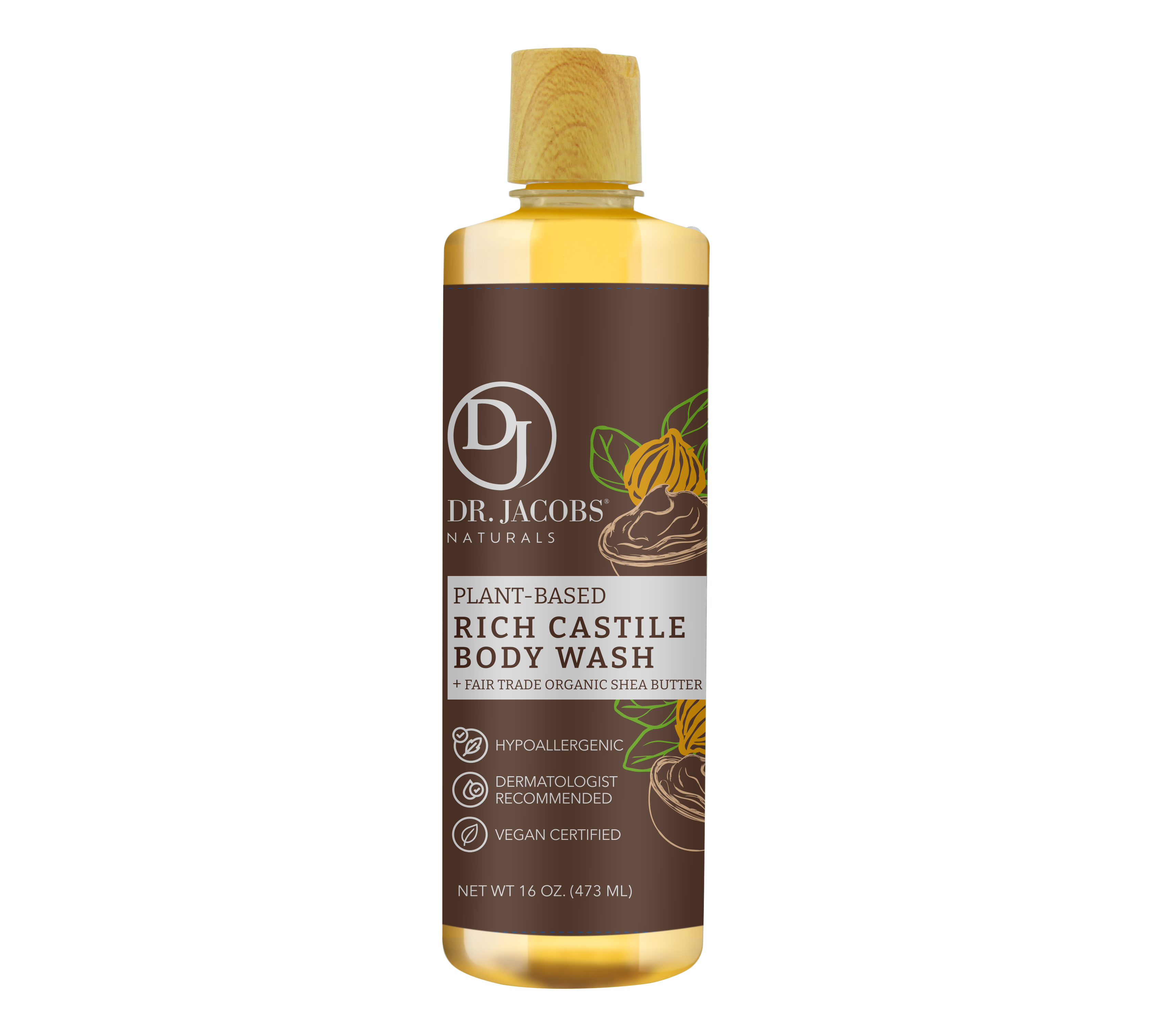 Shea Butter Castile Body Wash - 32 oz